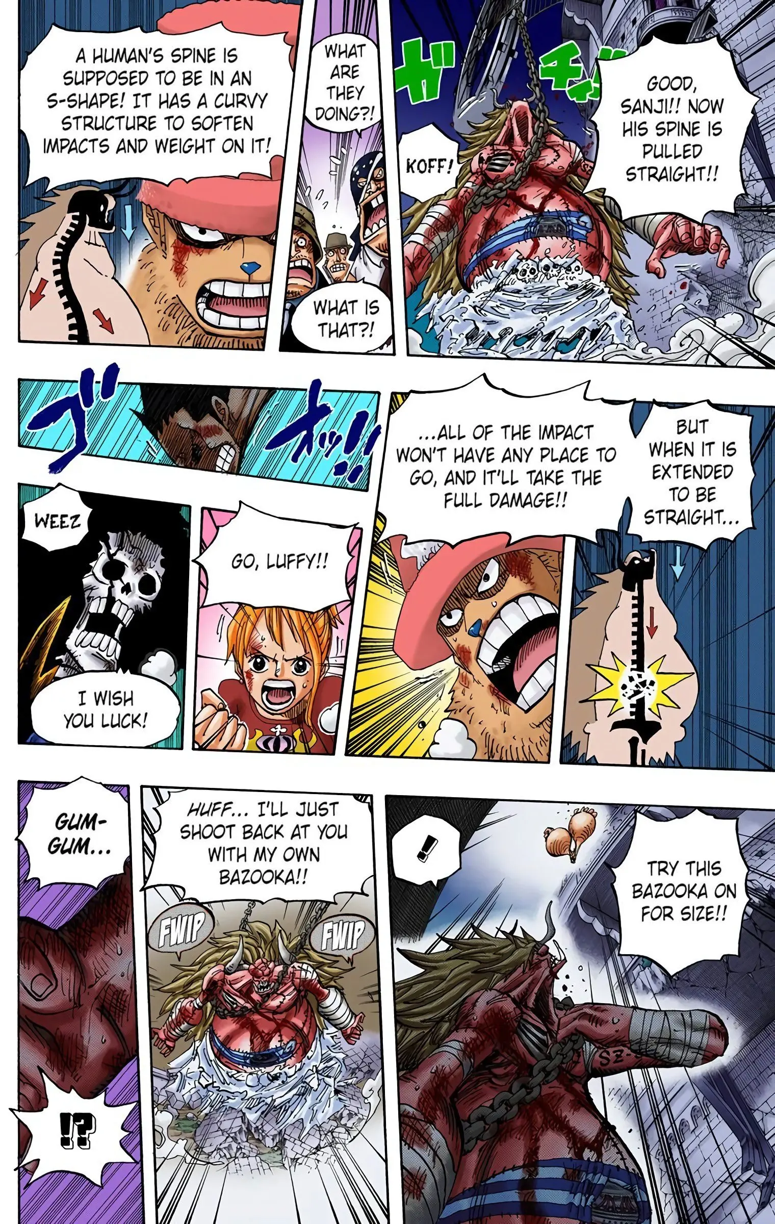 One Piece Colored, chapter 480, page 15