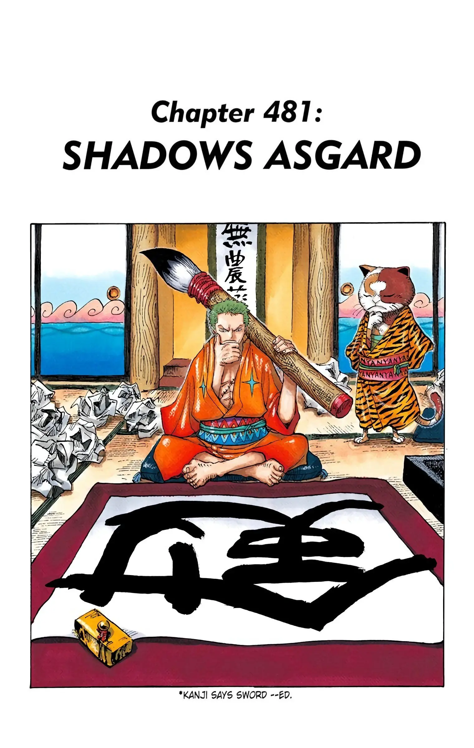 One Piece Colored, chapter 481, page 1