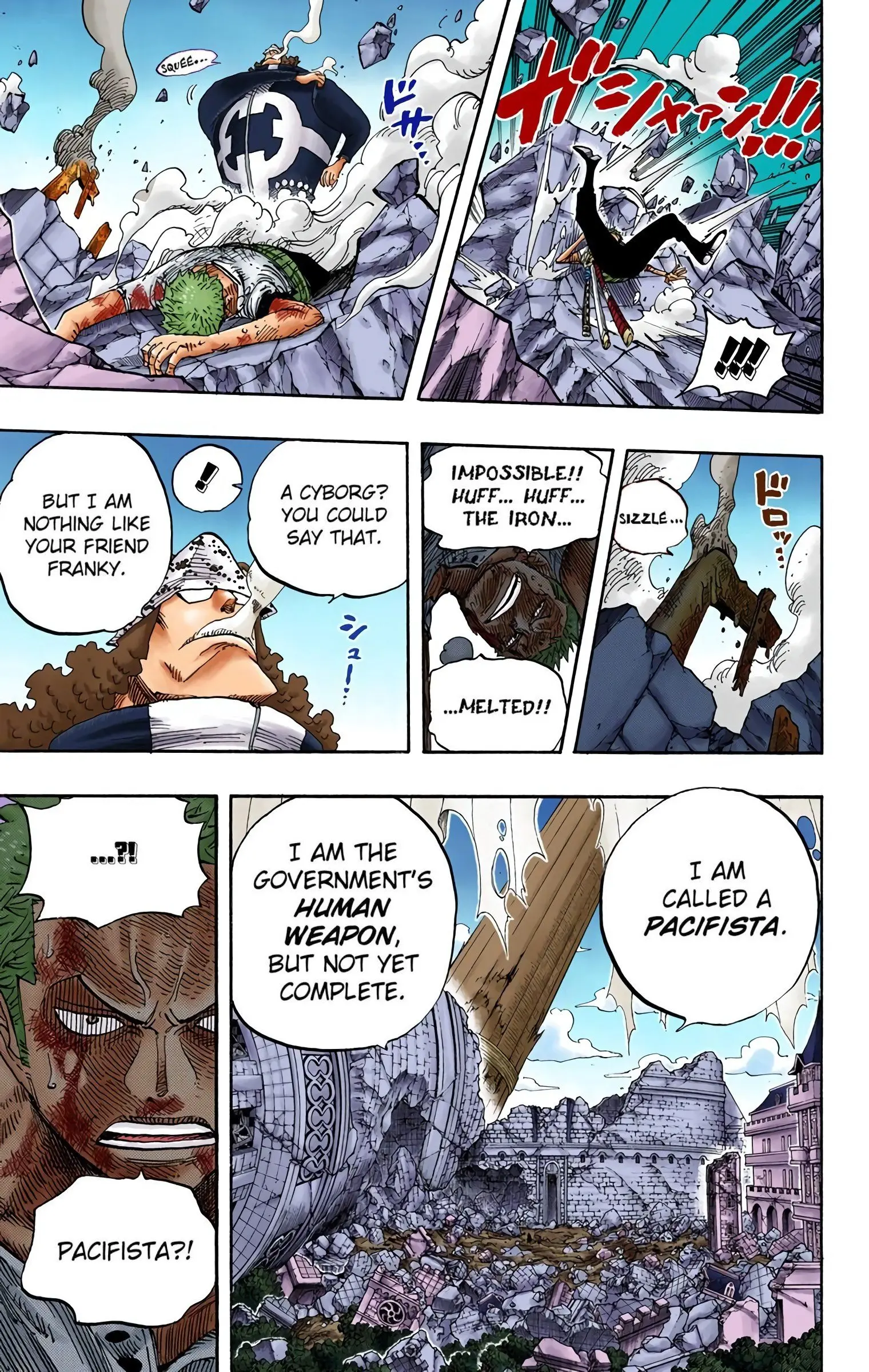 One Piece Colored, chapter 485, page 9