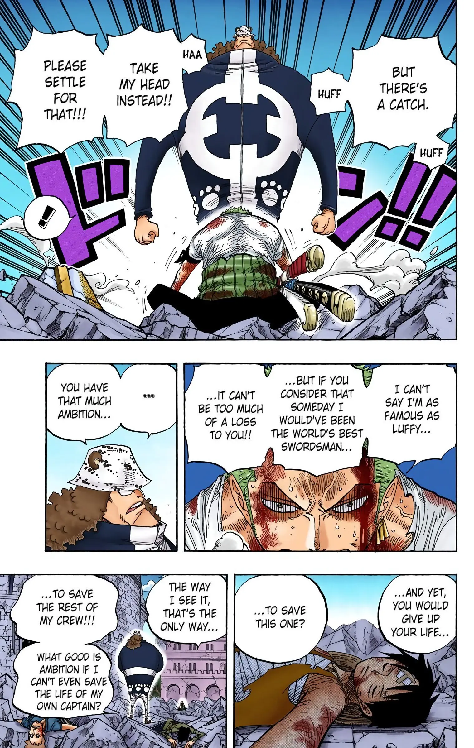 One Piece Colored, chapter 485, page 11