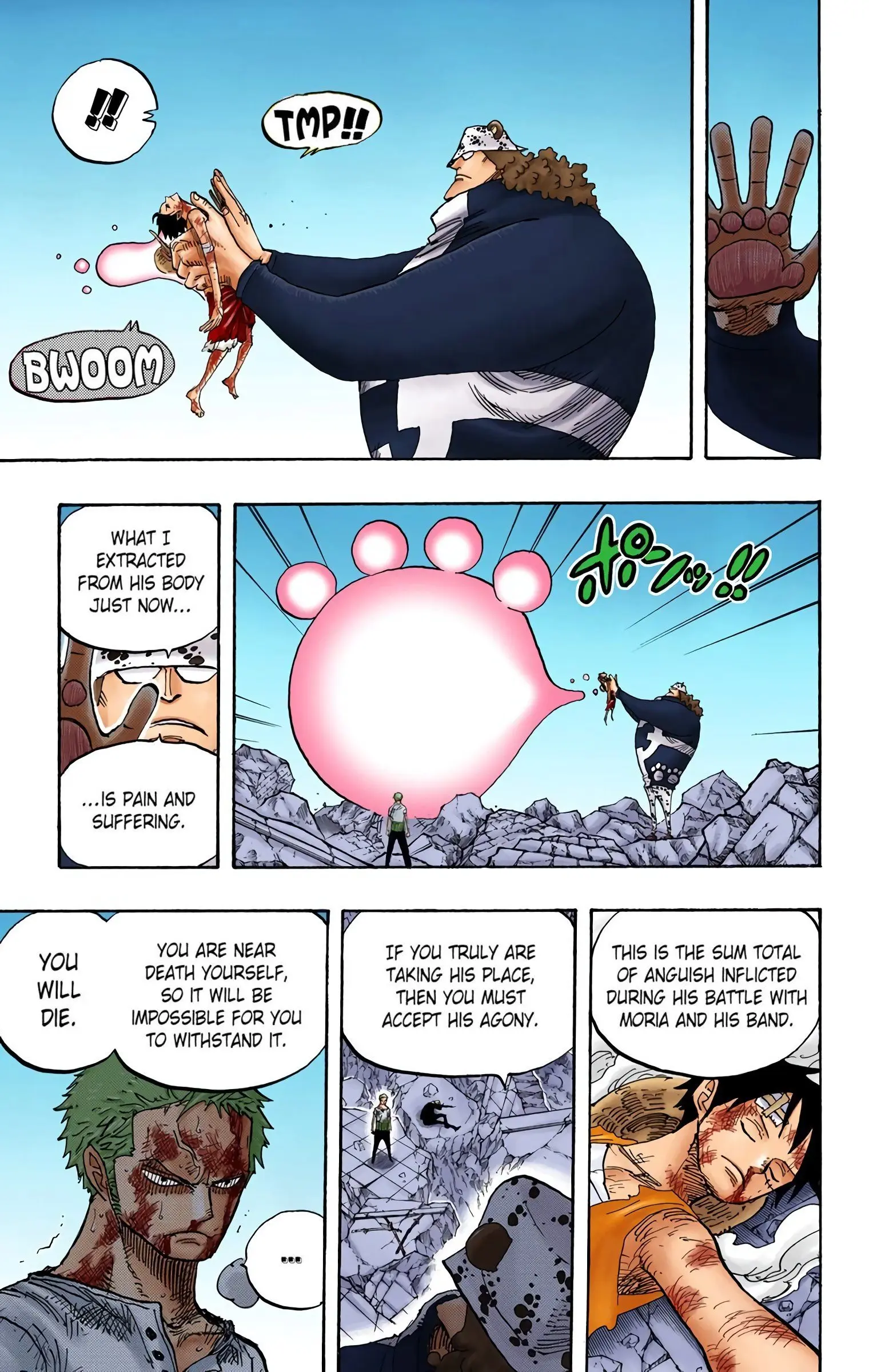 One Piece Colored, chapter 485, page 15