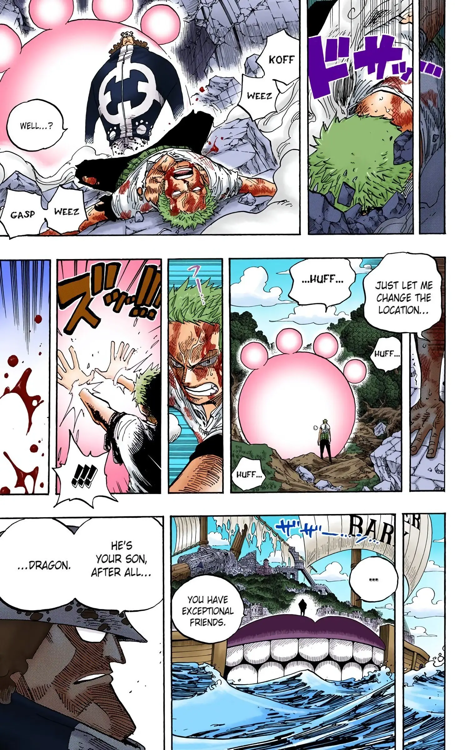 One Piece Colored, chapter 485, page 17
