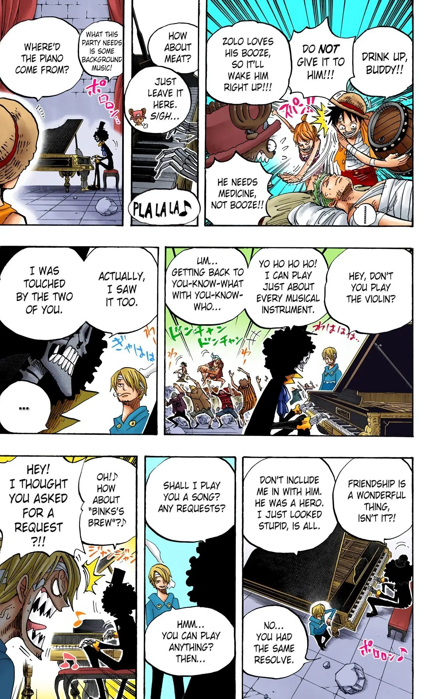 One Piece Colored, chapter 486, page 13