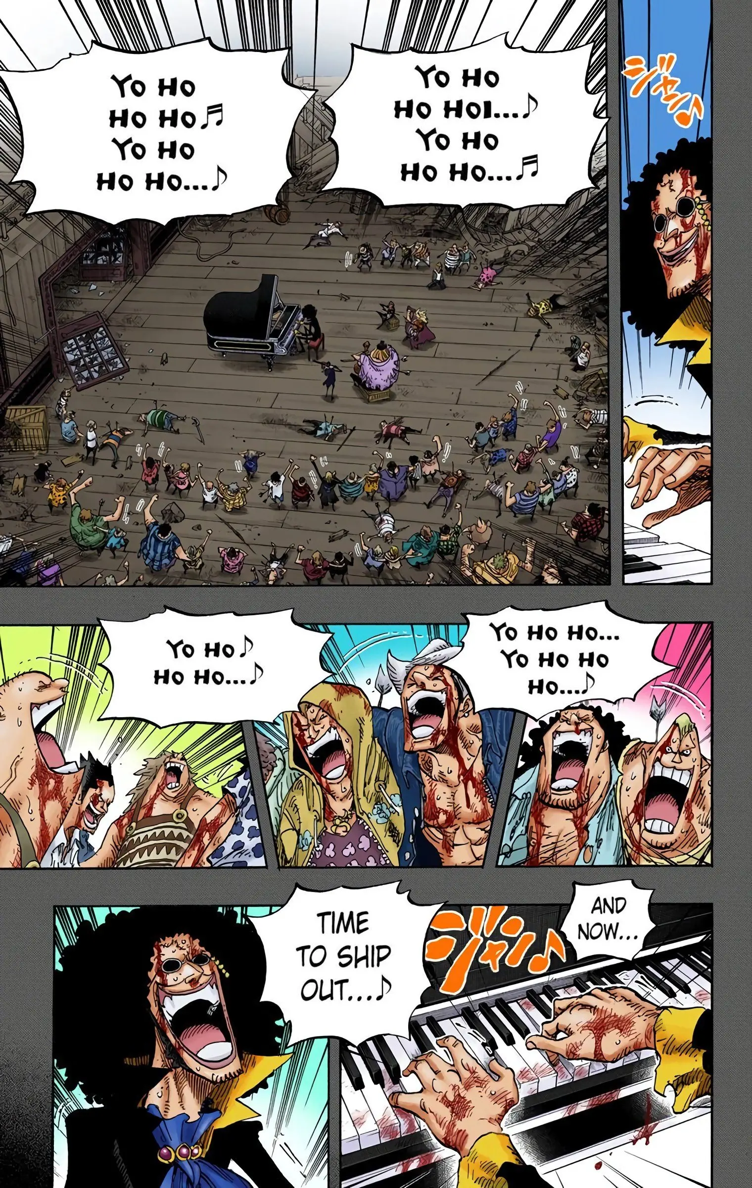 One Piece Colored, chapter 488, page 11