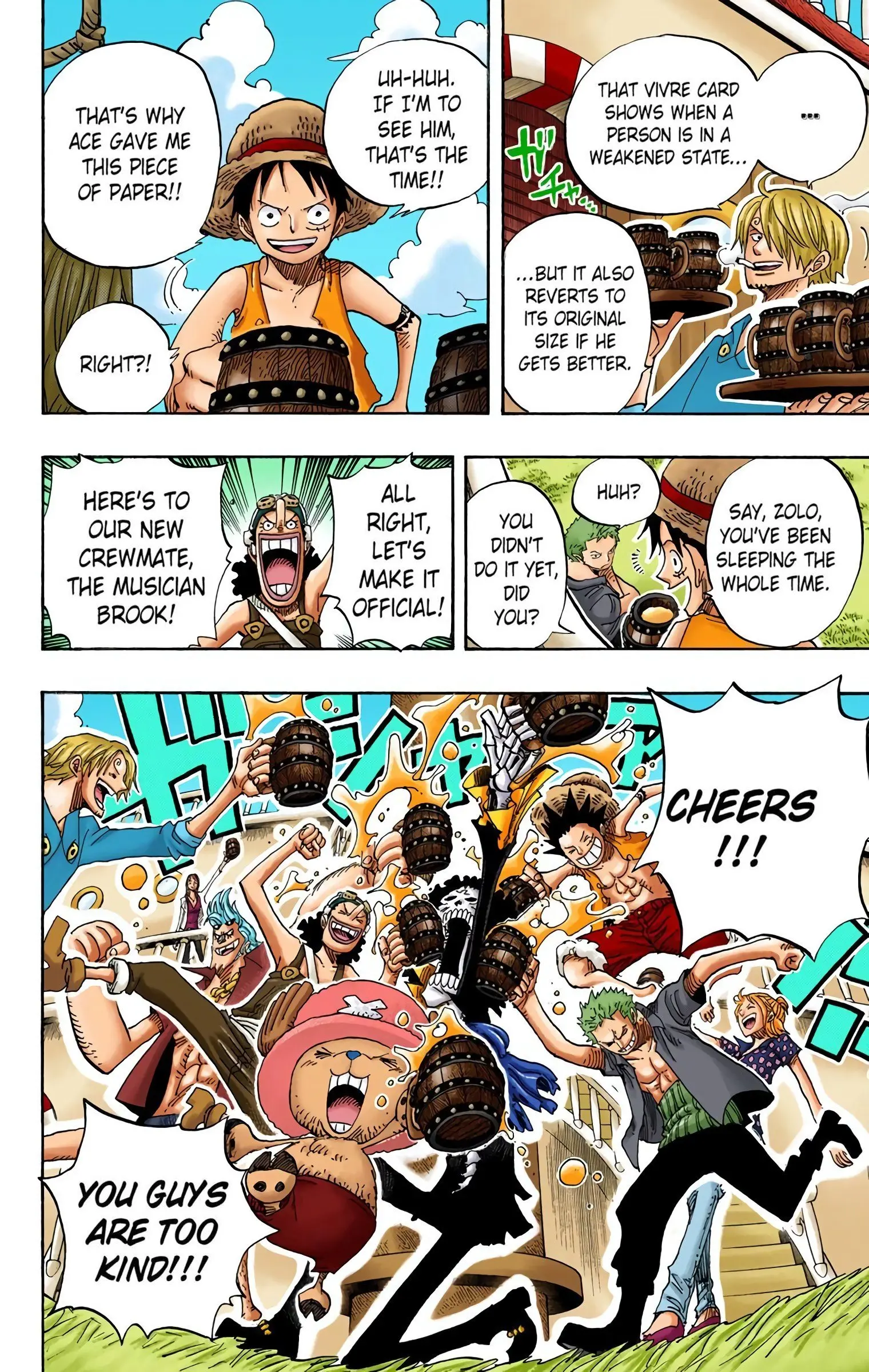 One Piece Colored, chapter 490, page 6