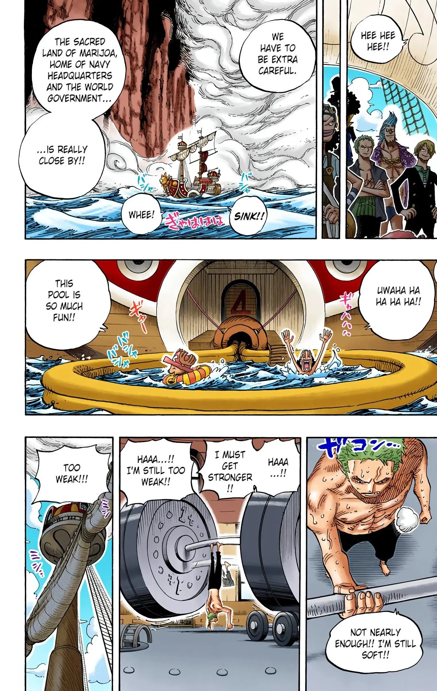 One Piece Colored, chapter 490, page 11