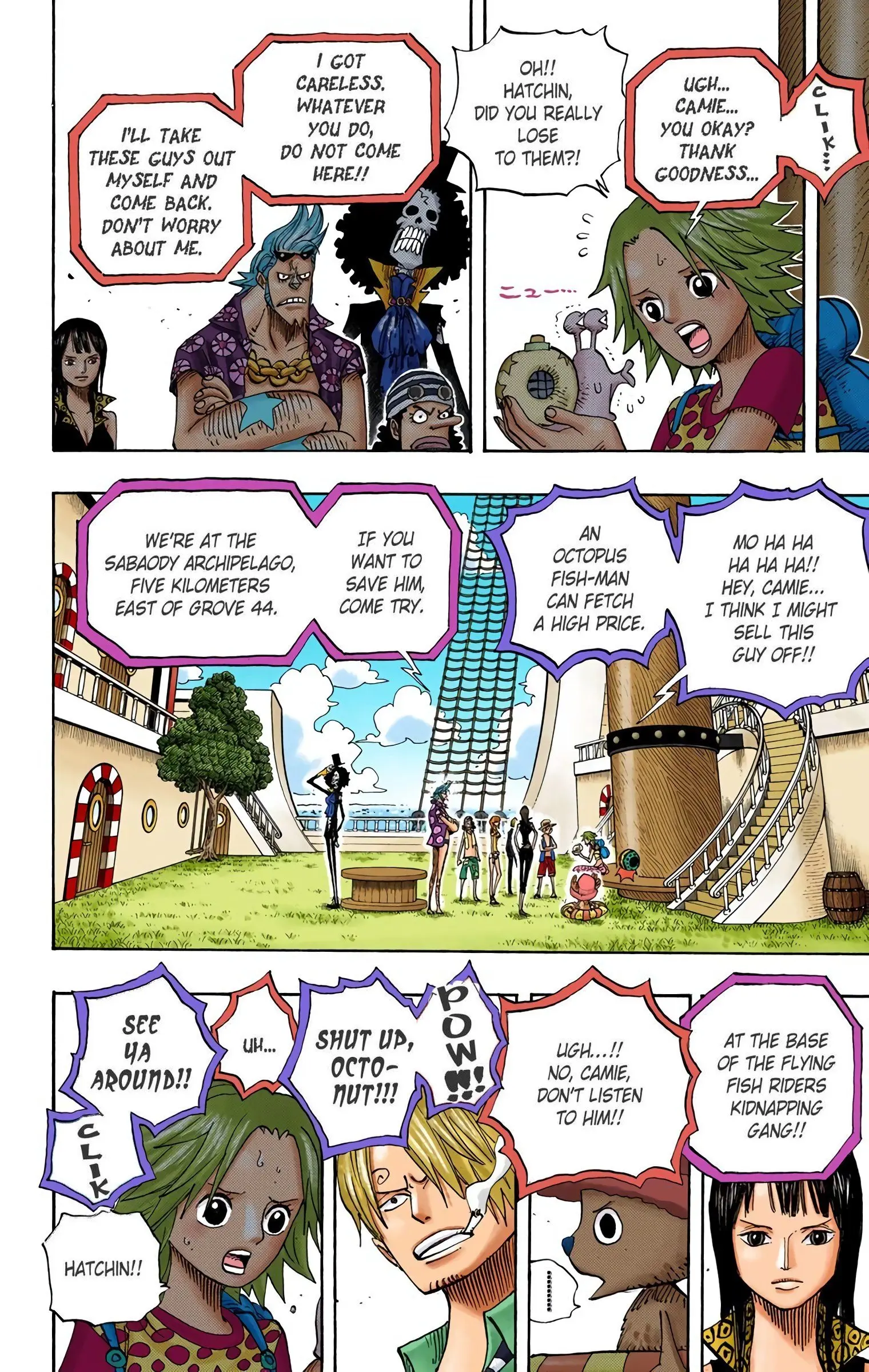 One Piece Colored, chapter 491, page 8