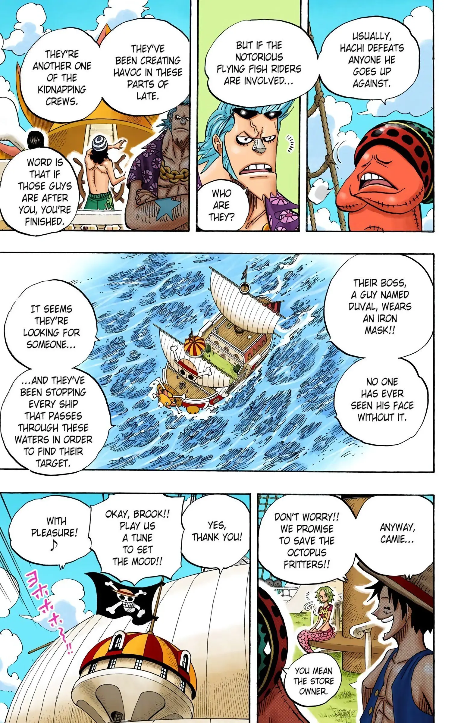One Piece Colored, chapter 491, page 15