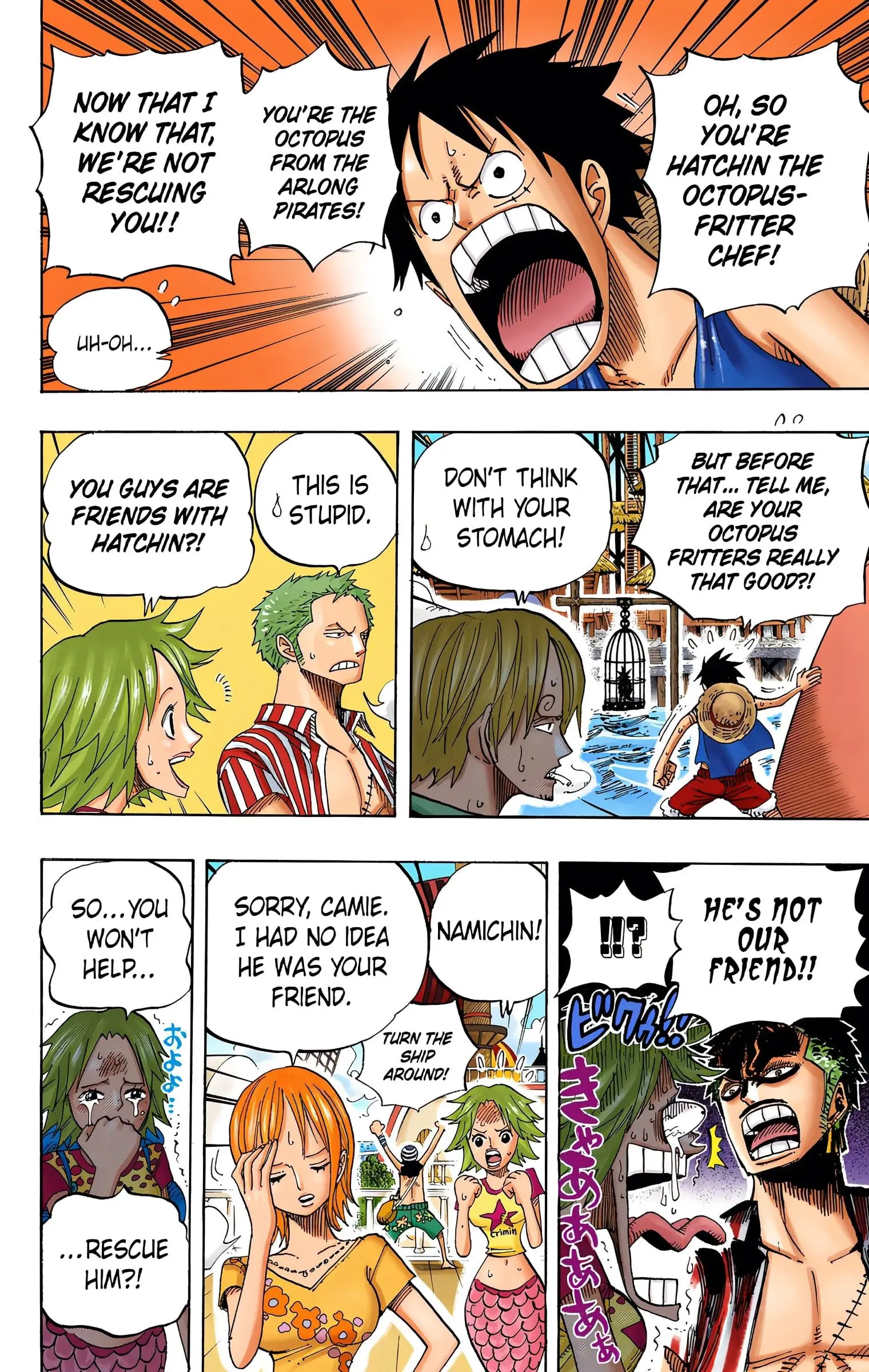 One Piece Colored, chapter 492, page 20