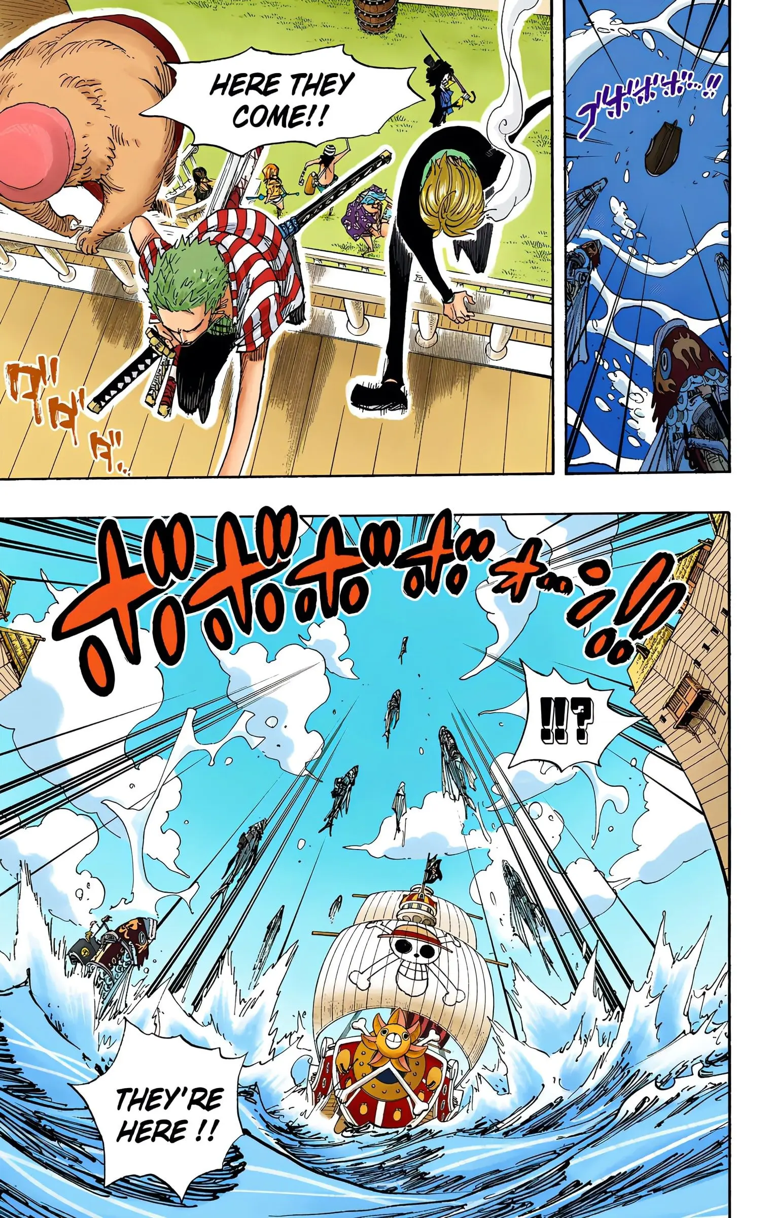 One Piece Colored, chapter 493, page 3