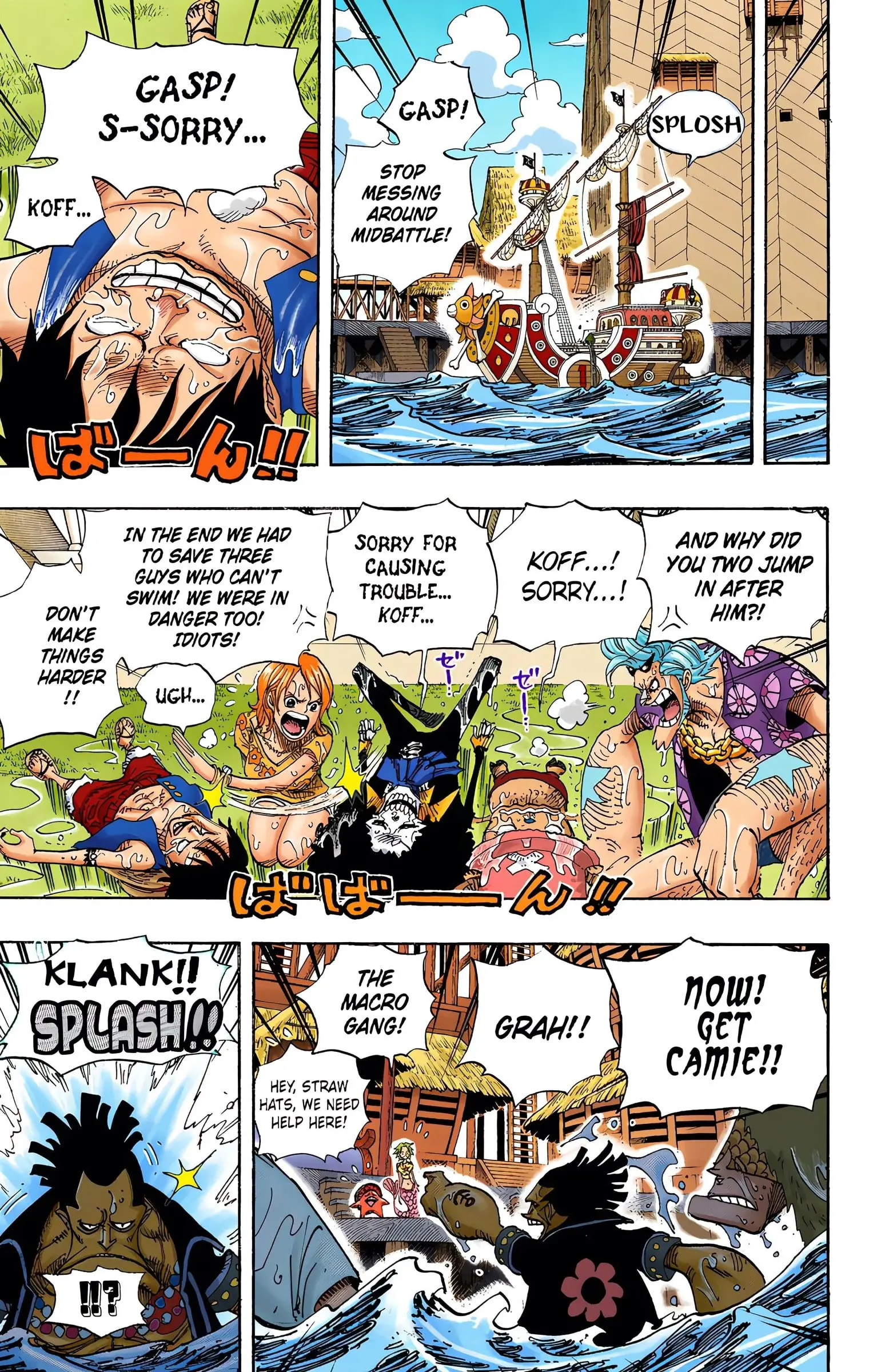 One Piece Colored, chapter 493, page 7