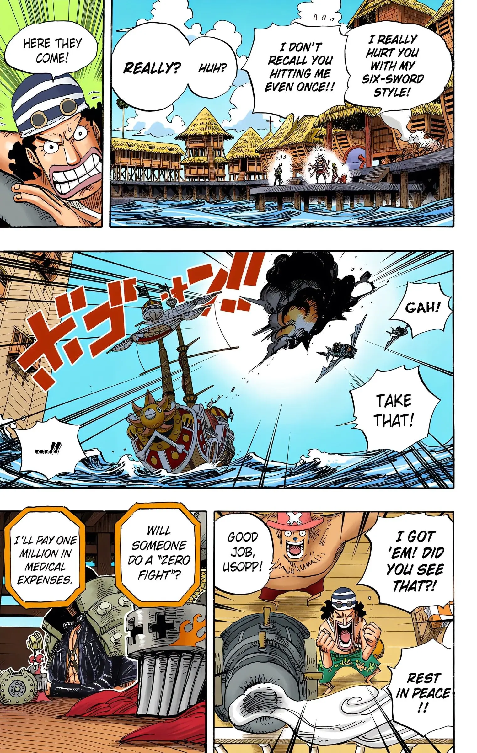 One Piece Colored, chapter 493, page 11