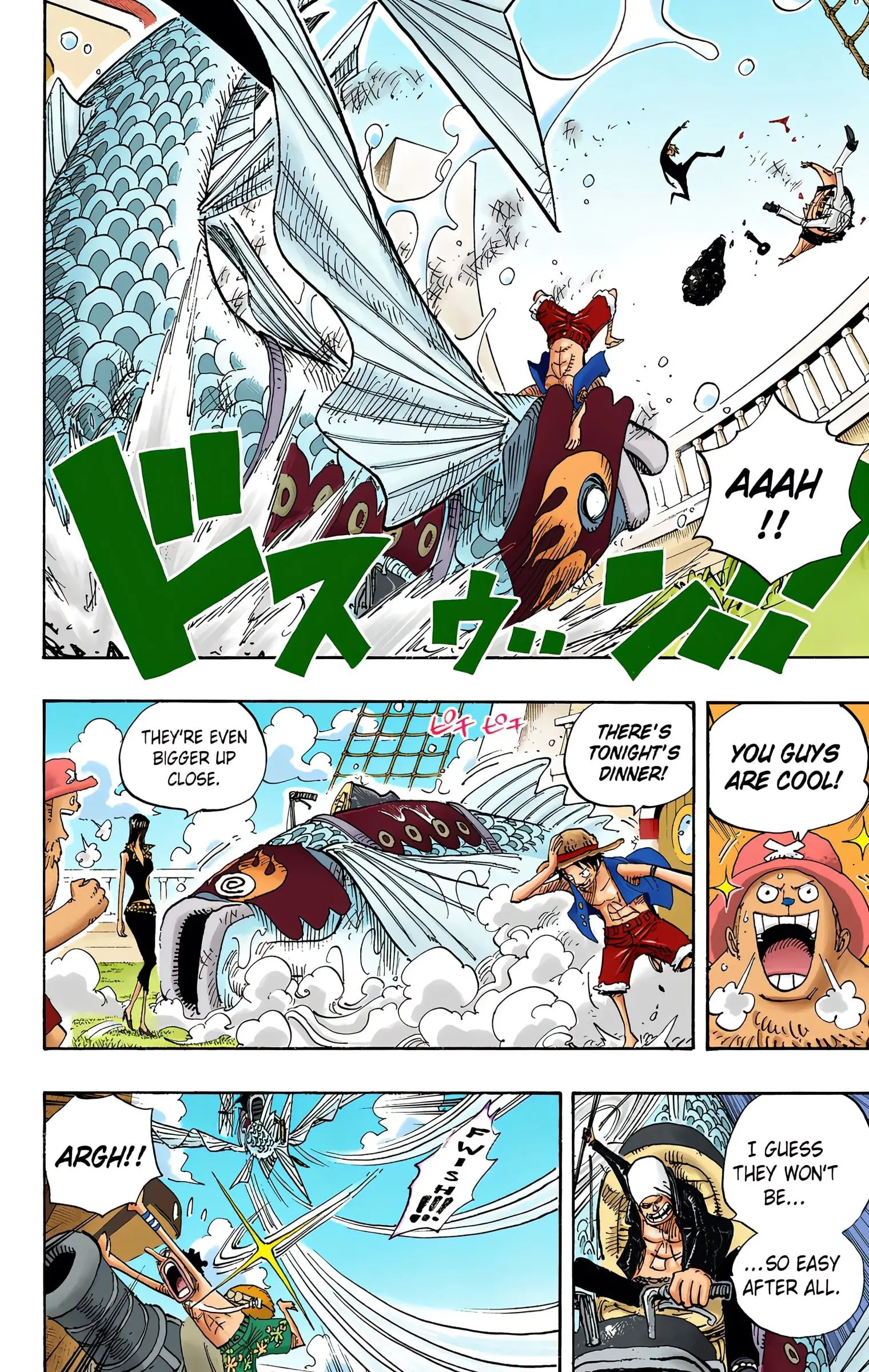 One Piece Colored, chapter 493, page 14
