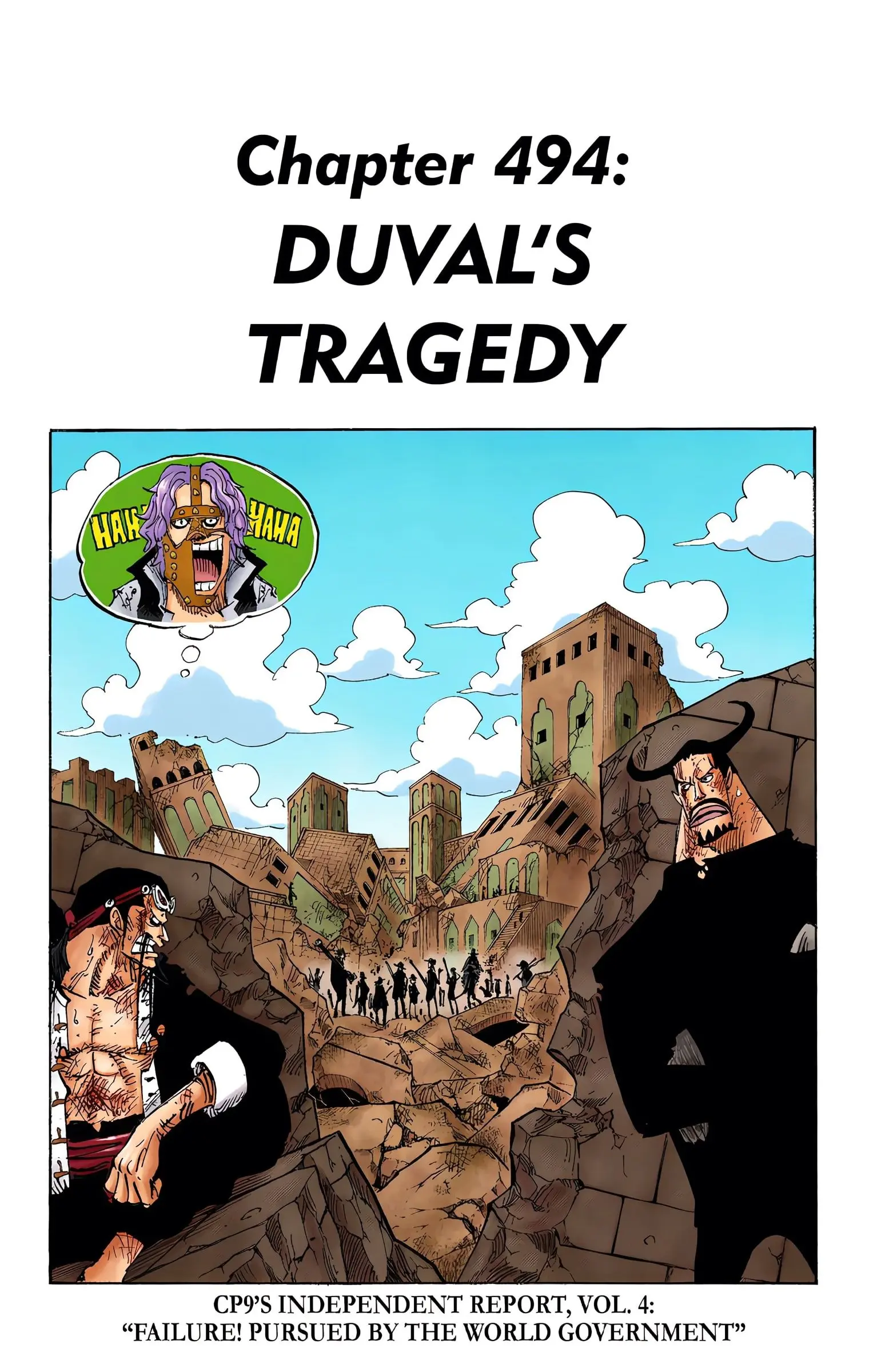 One Piece Colored, chapter 494, page 1