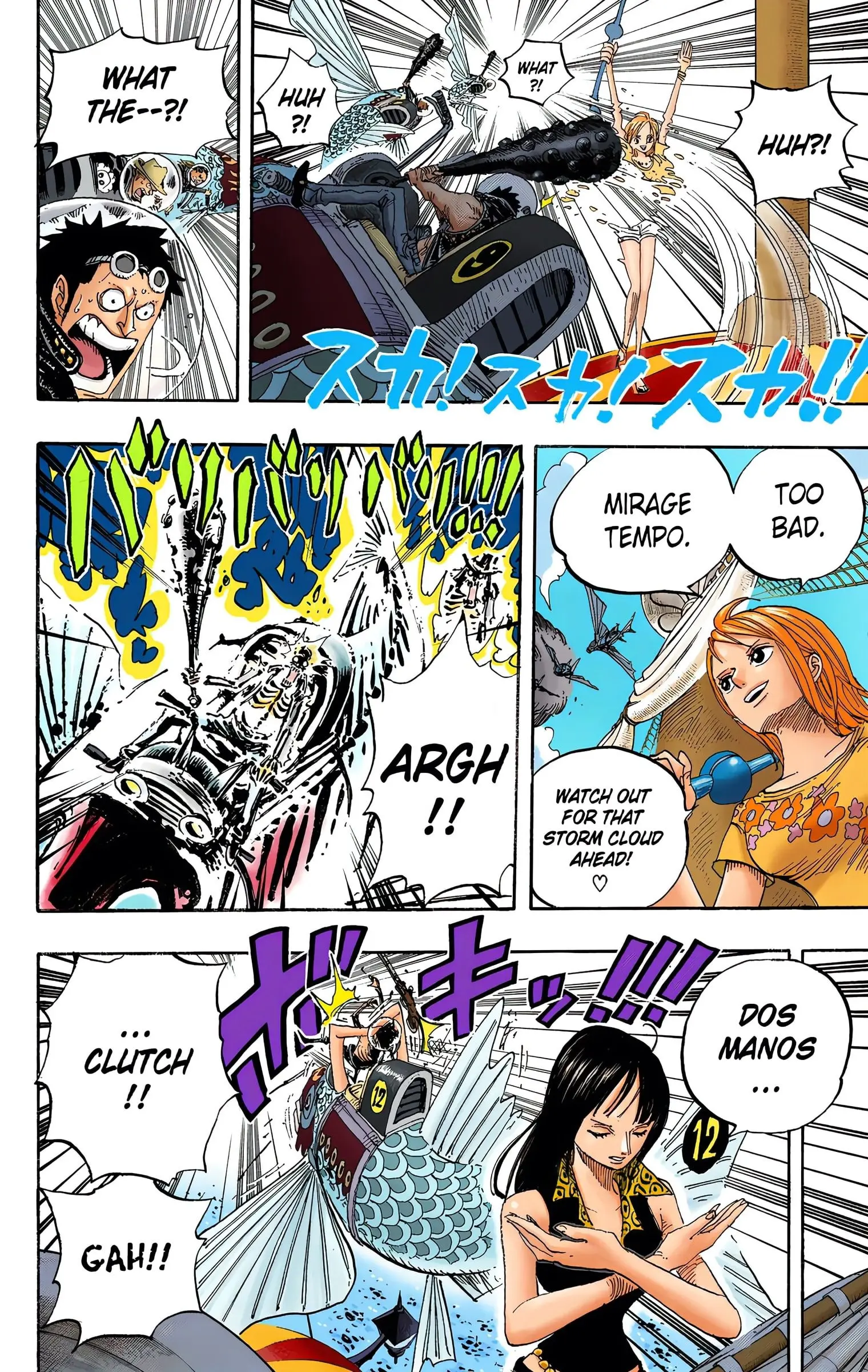 One Piece Colored, chapter 494, page 6