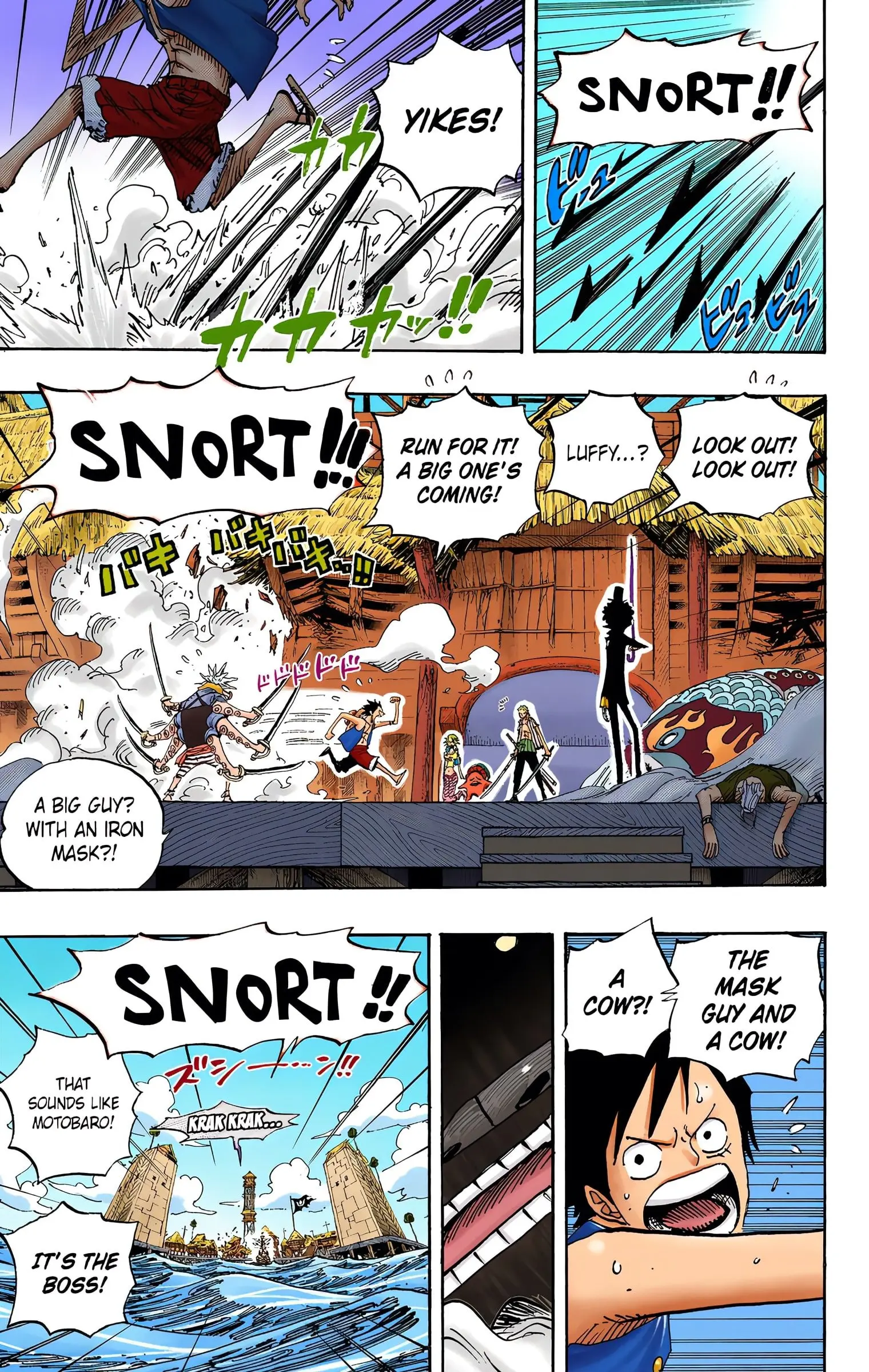 One Piece Colored, chapter 494, page 9
