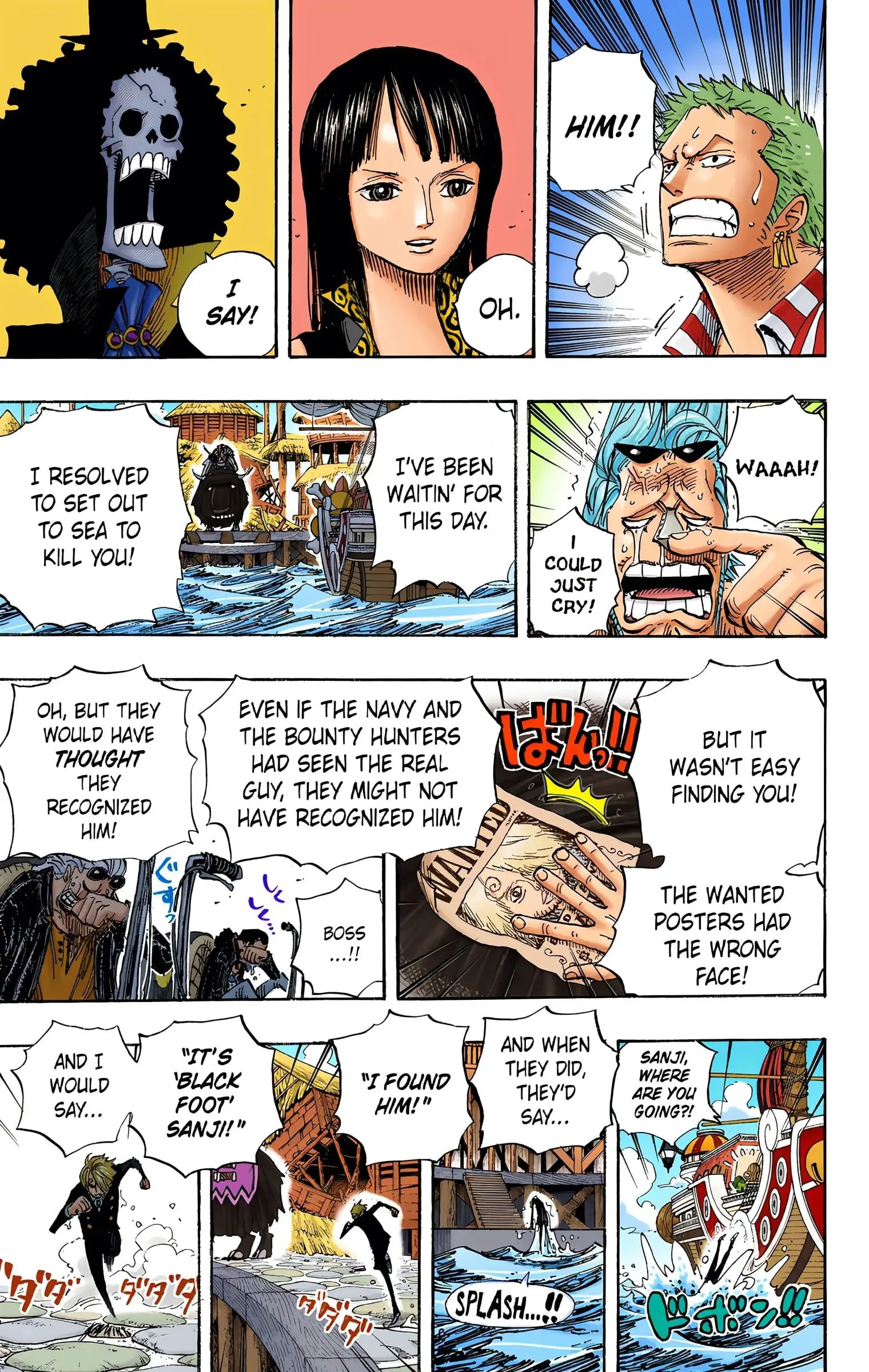 One Piece Colored, chapter 494, page 17