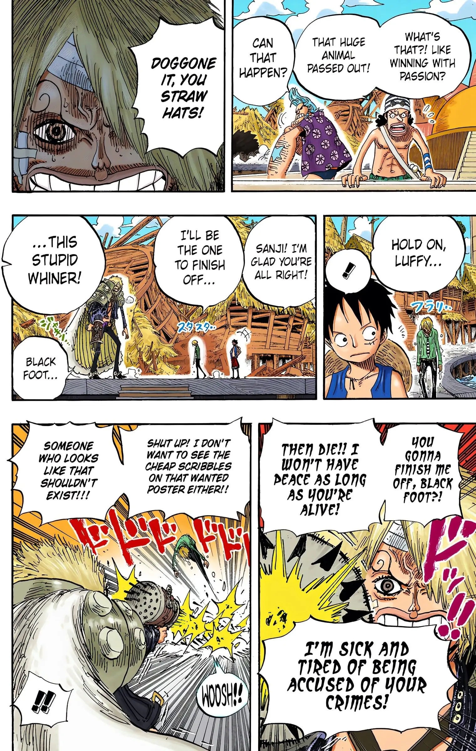 One Piece Colored, chapter 495, page 18