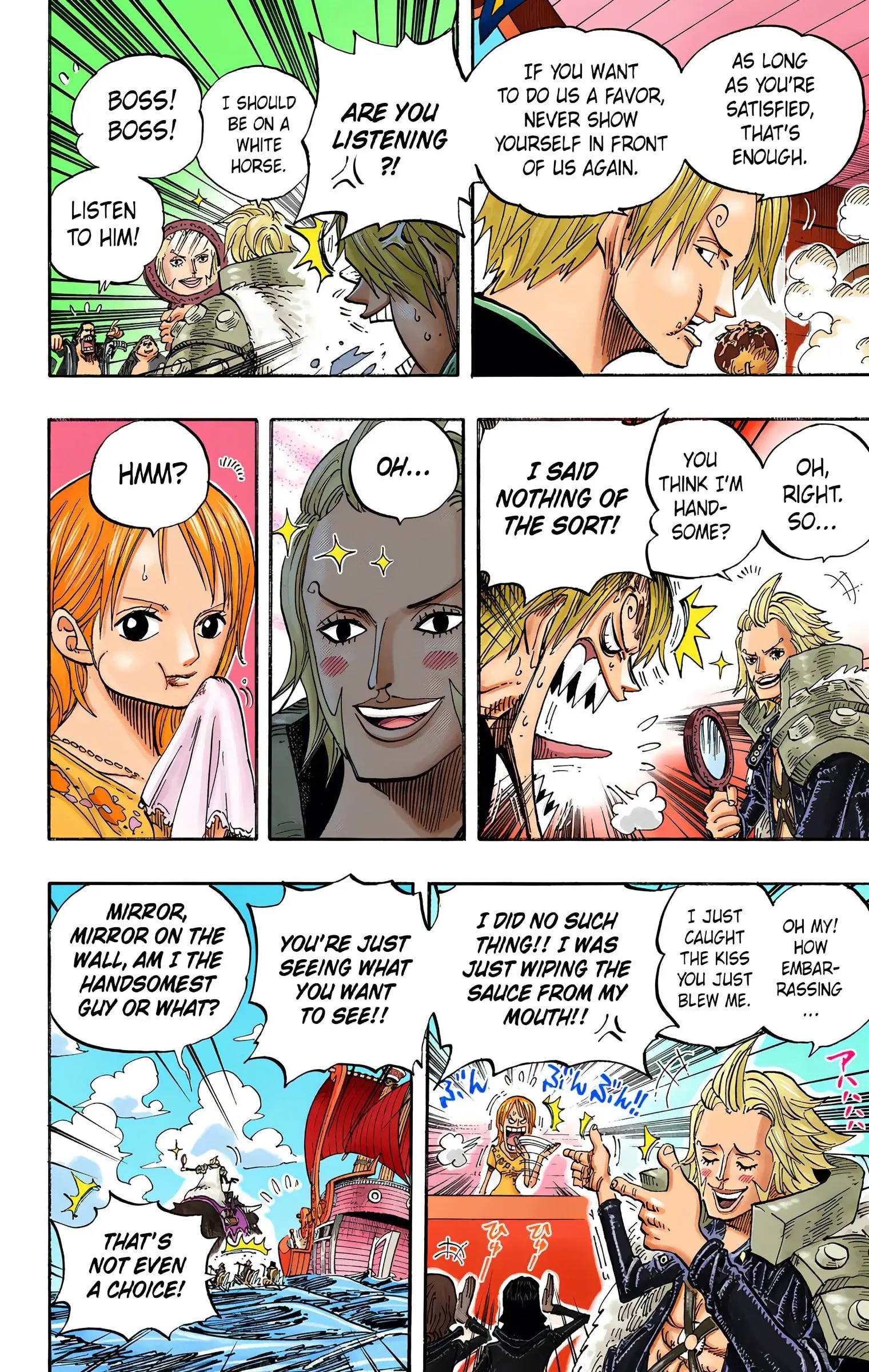 One Piece Colored, chapter 496, page 6