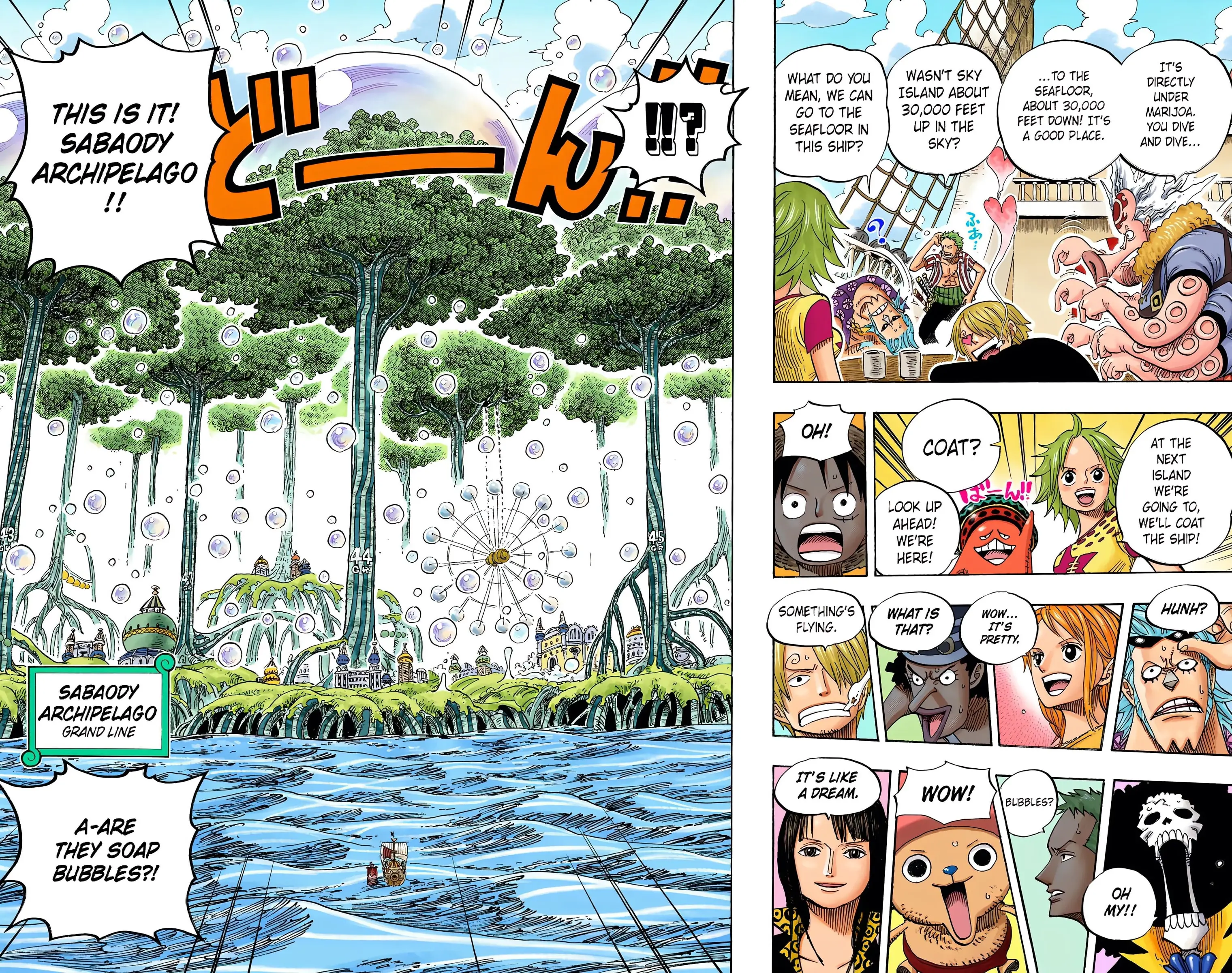 One Piece Colored, chapter 496, page 12