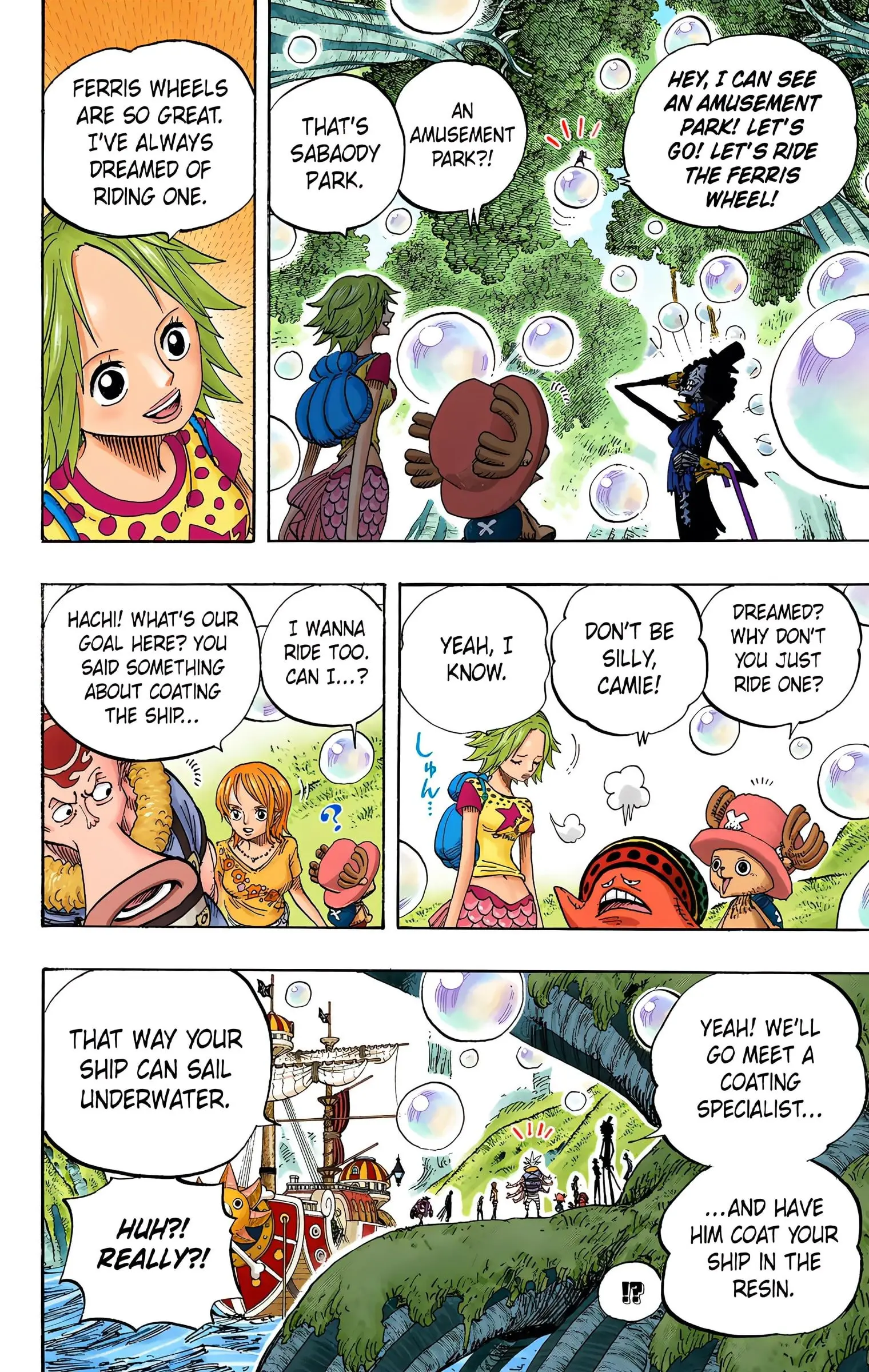One Piece Colored, chapter 496, page 17