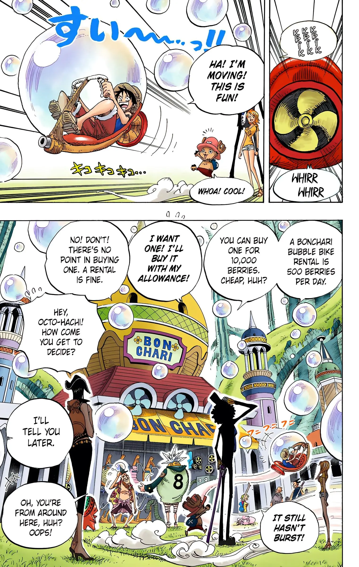 One Piece Colored, chapter 497, page 7