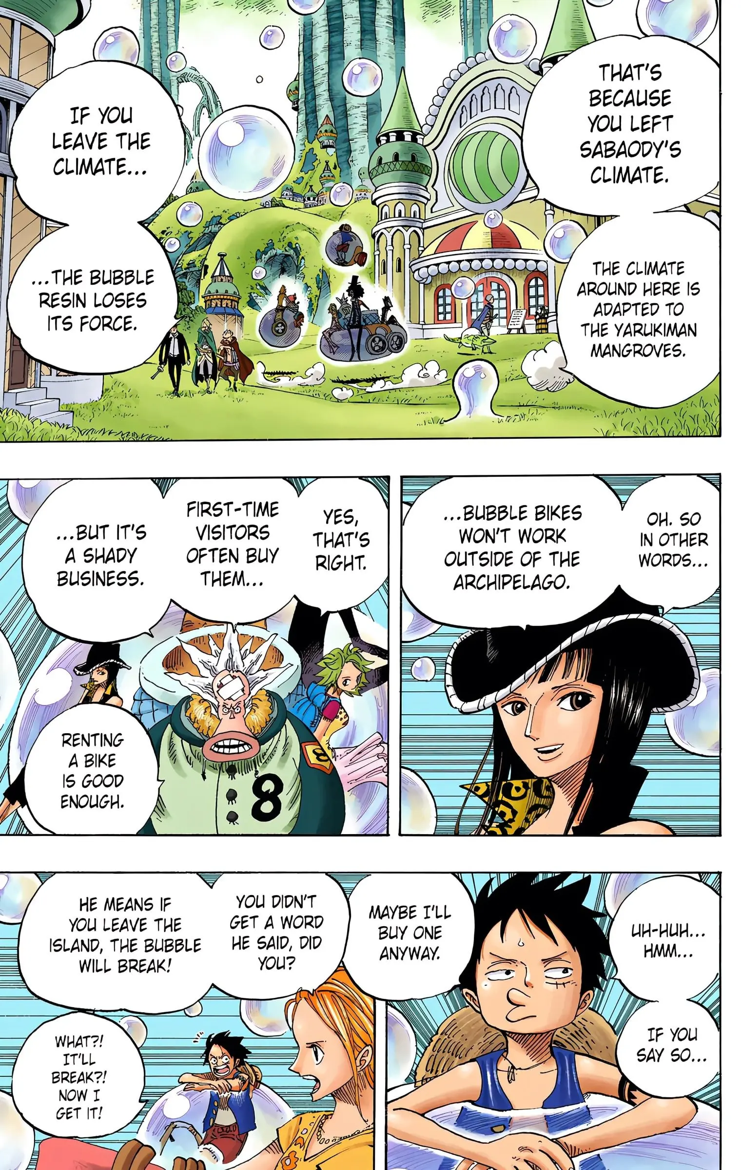 One Piece Colored, chapter 497, page 9