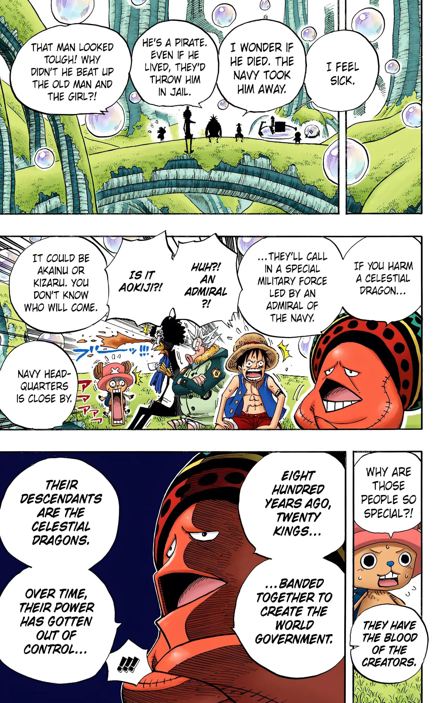 One Piece Colored, chapter 497, page 19