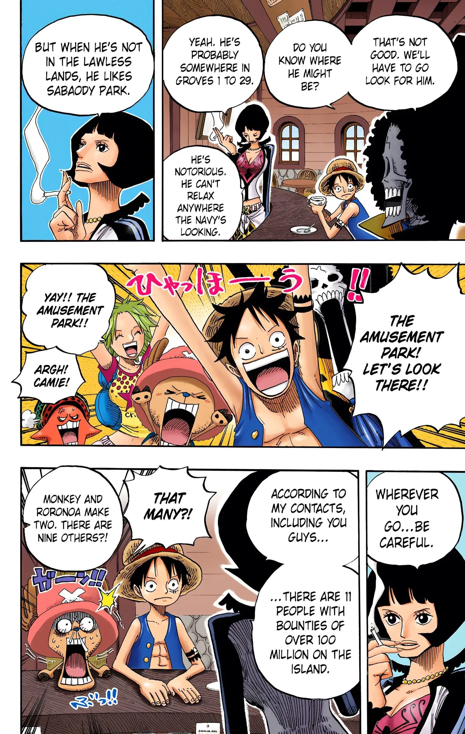 One Piece Colored, chapter 498, page 10