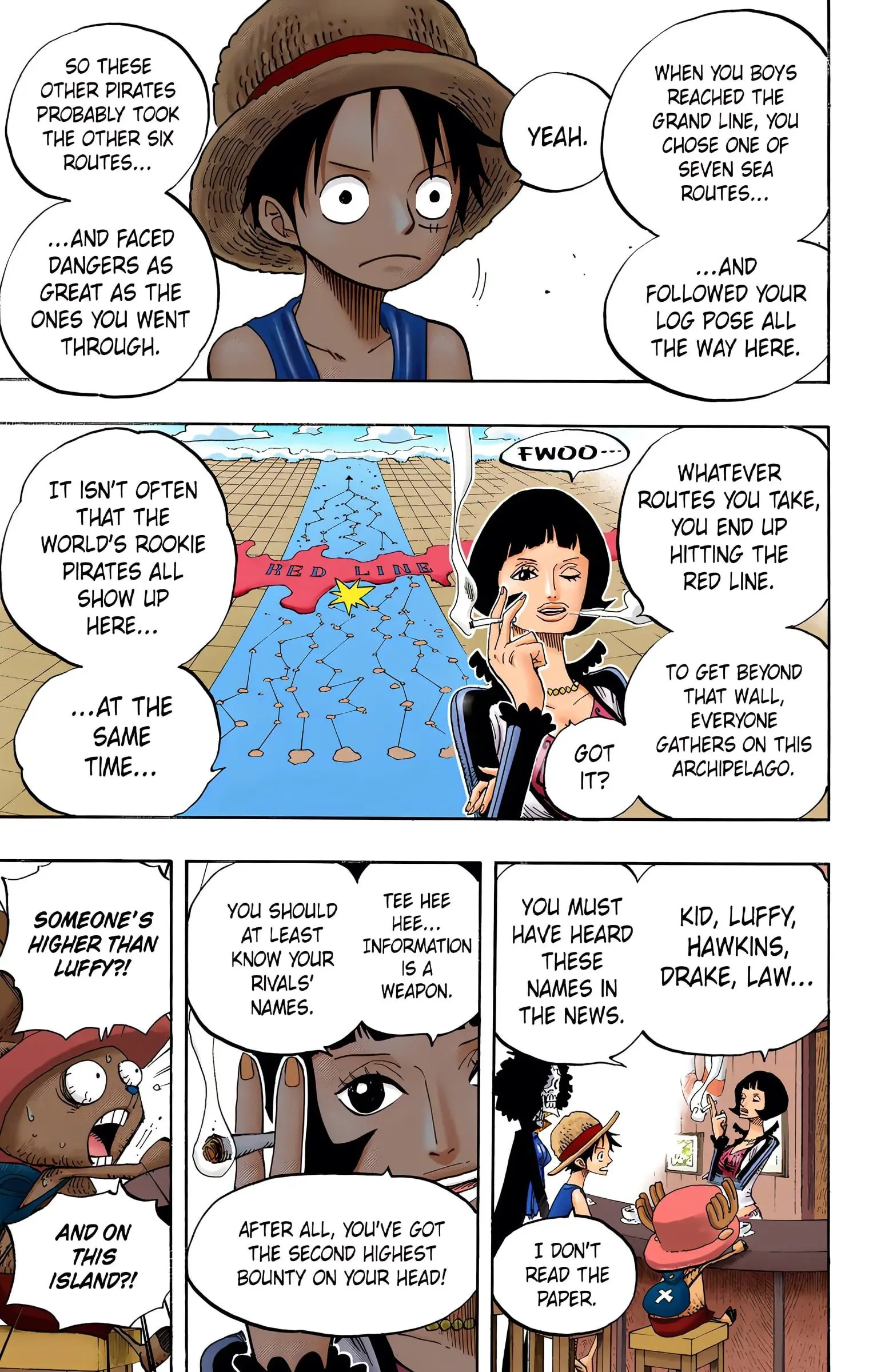 One Piece Colored, chapter 498, page 11