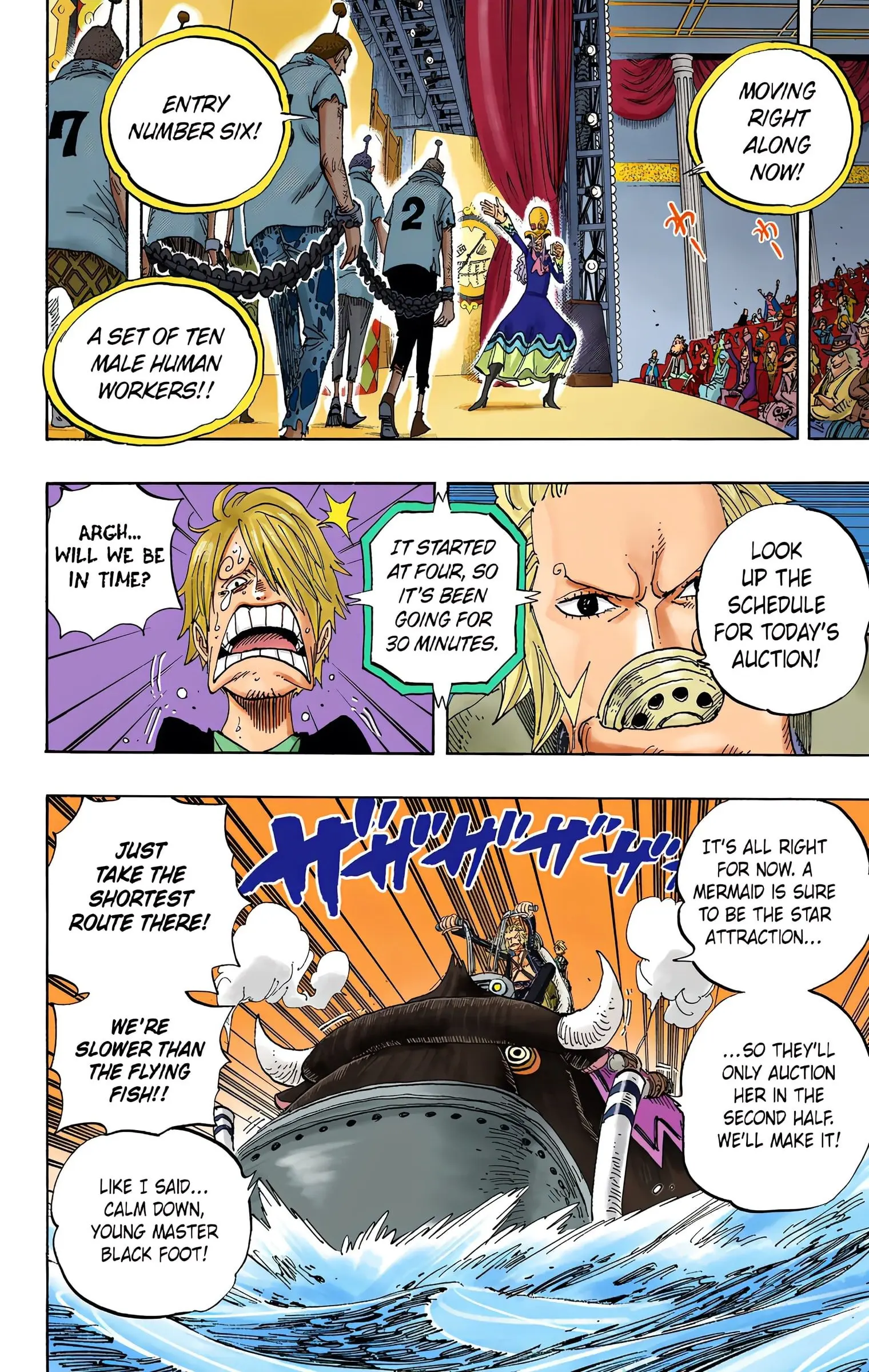 One Piece Colored, chapter 501, page 9
