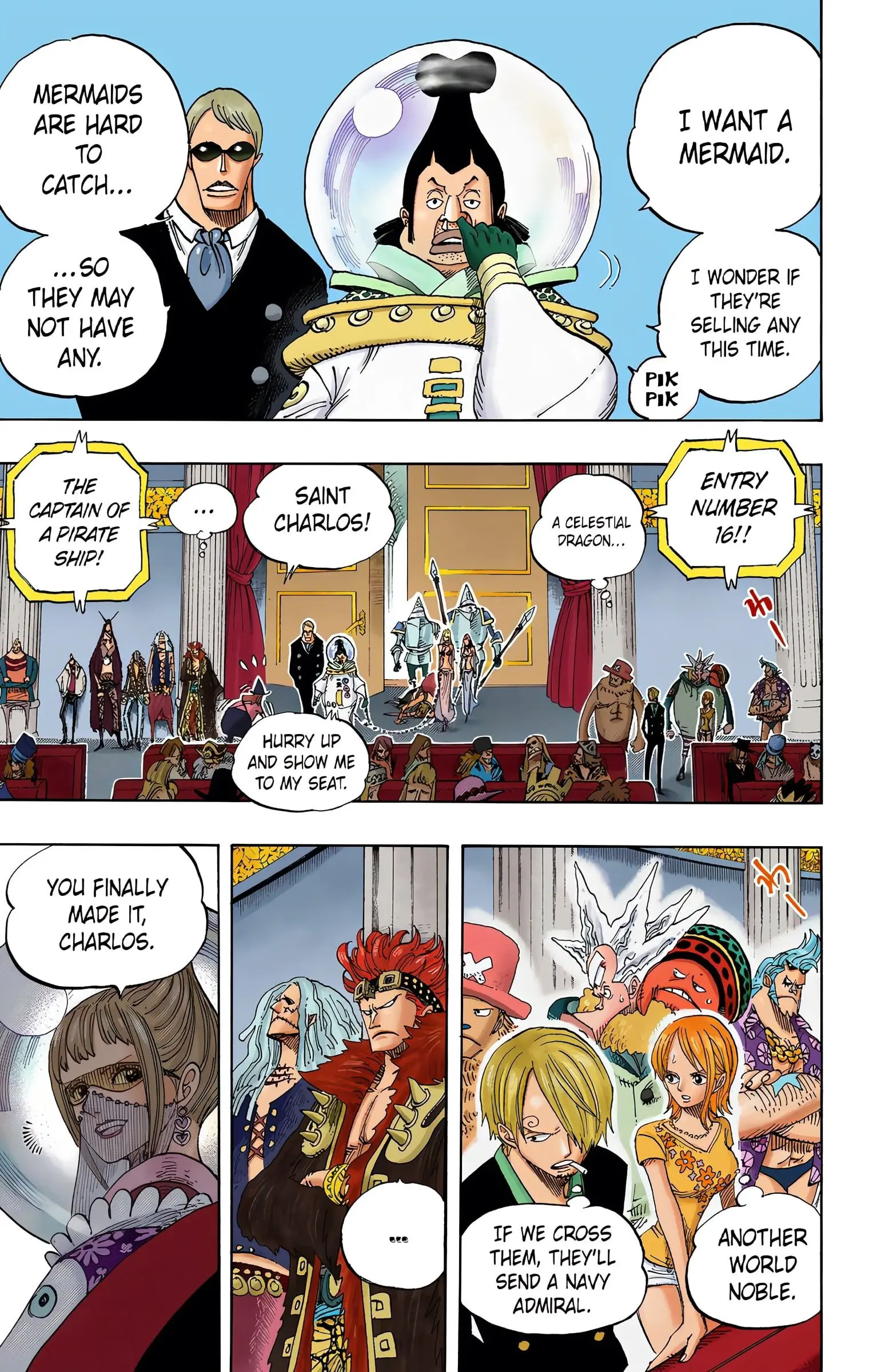 One Piece Colored, chapter 502, page 3