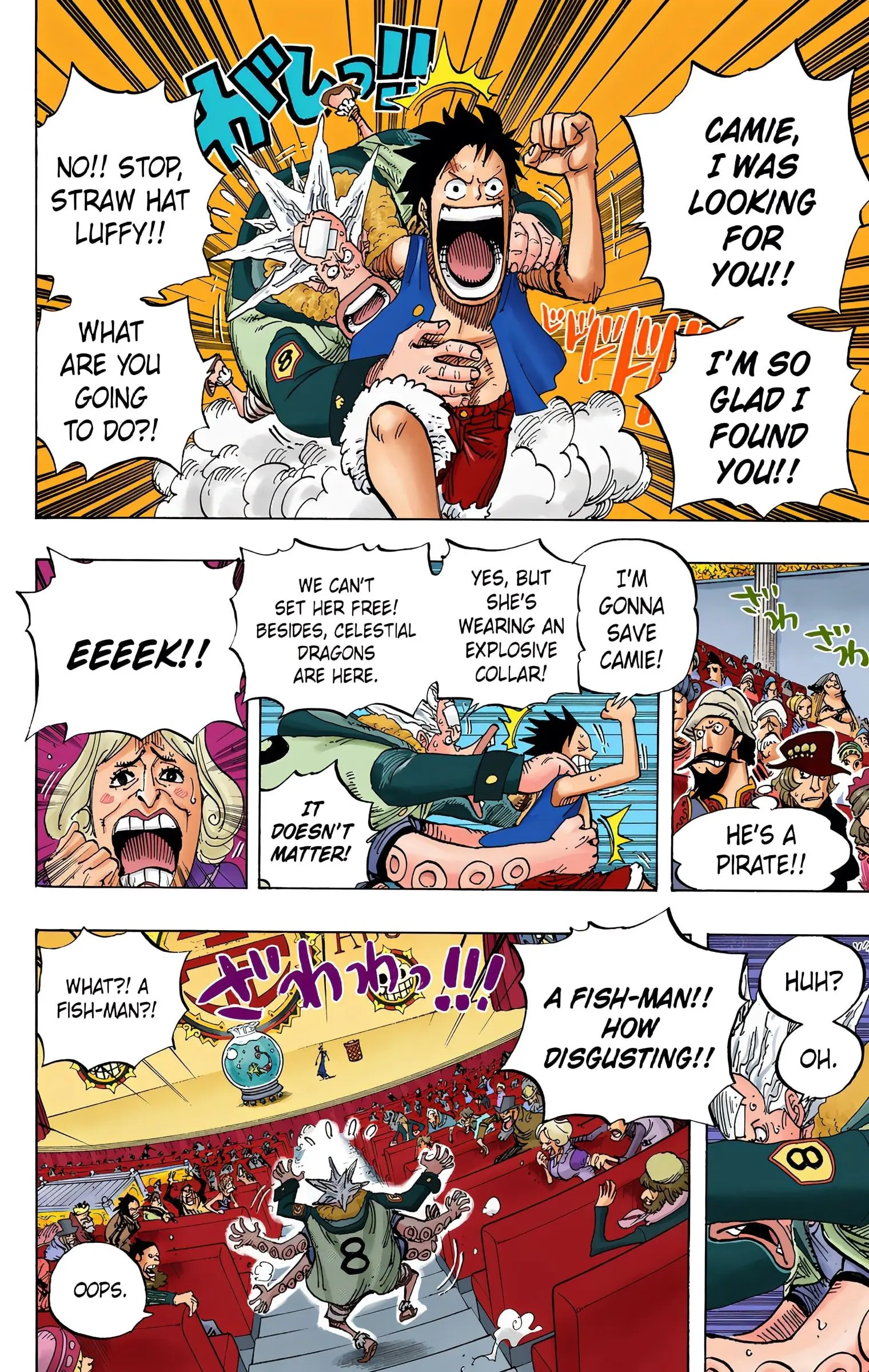 One Piece Colored, chapter 502, page 12