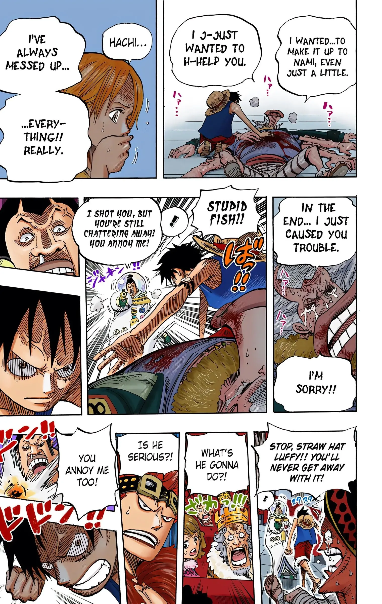 One Piece Colored, chapter 502, page 17