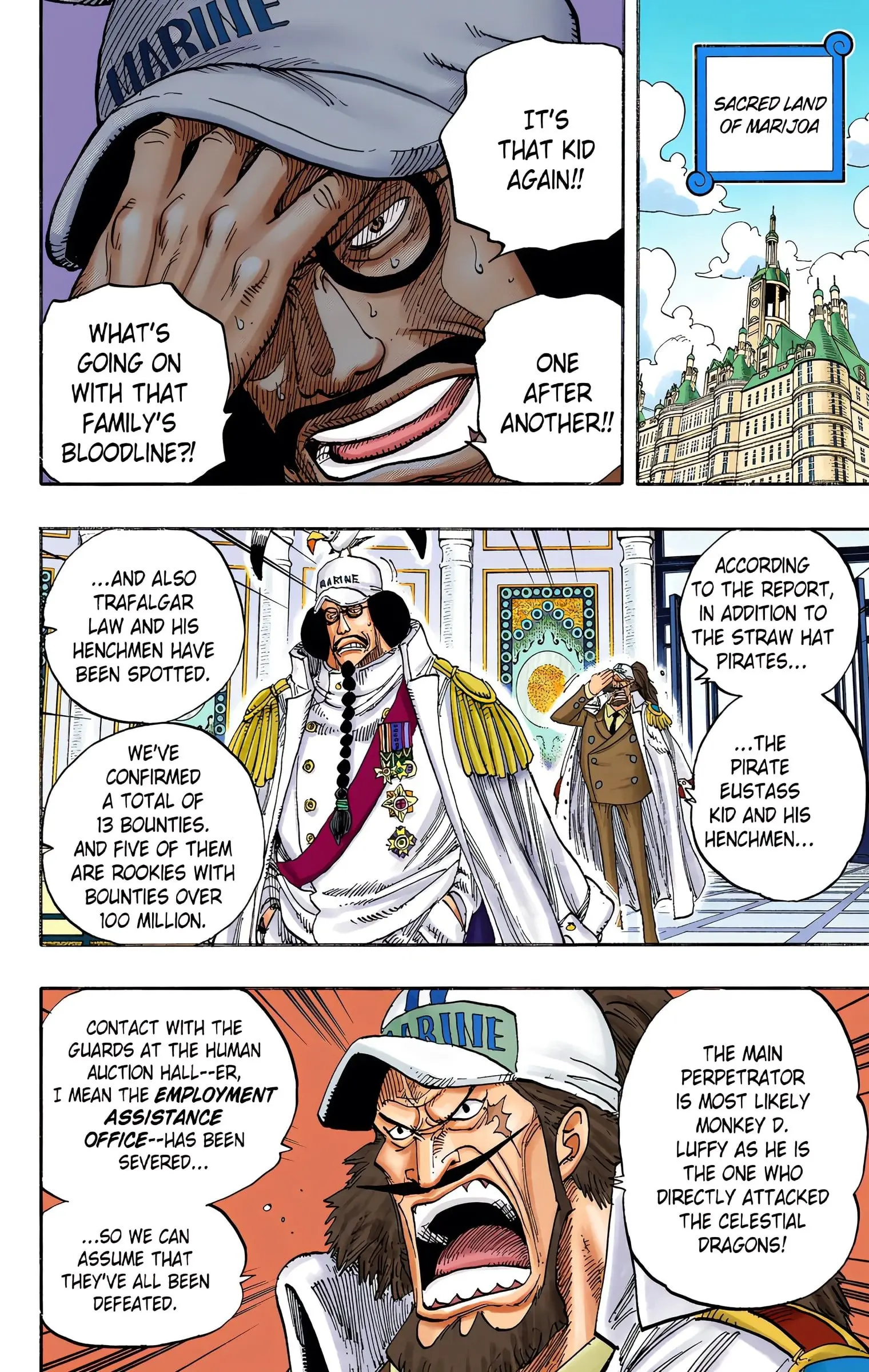 One Piece Colored, chapter 504, page 4