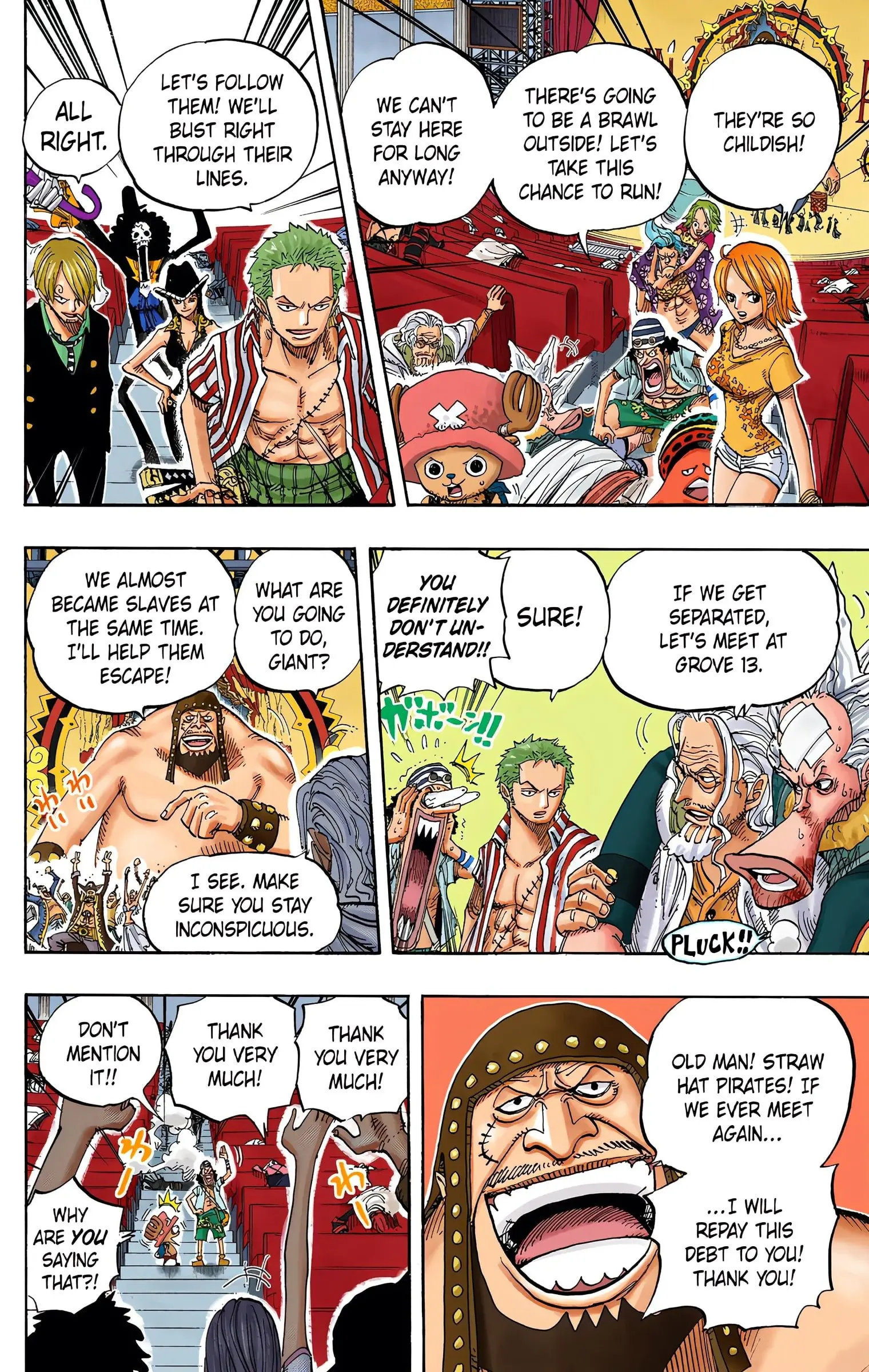 One Piece Colored, chapter 504, page 16