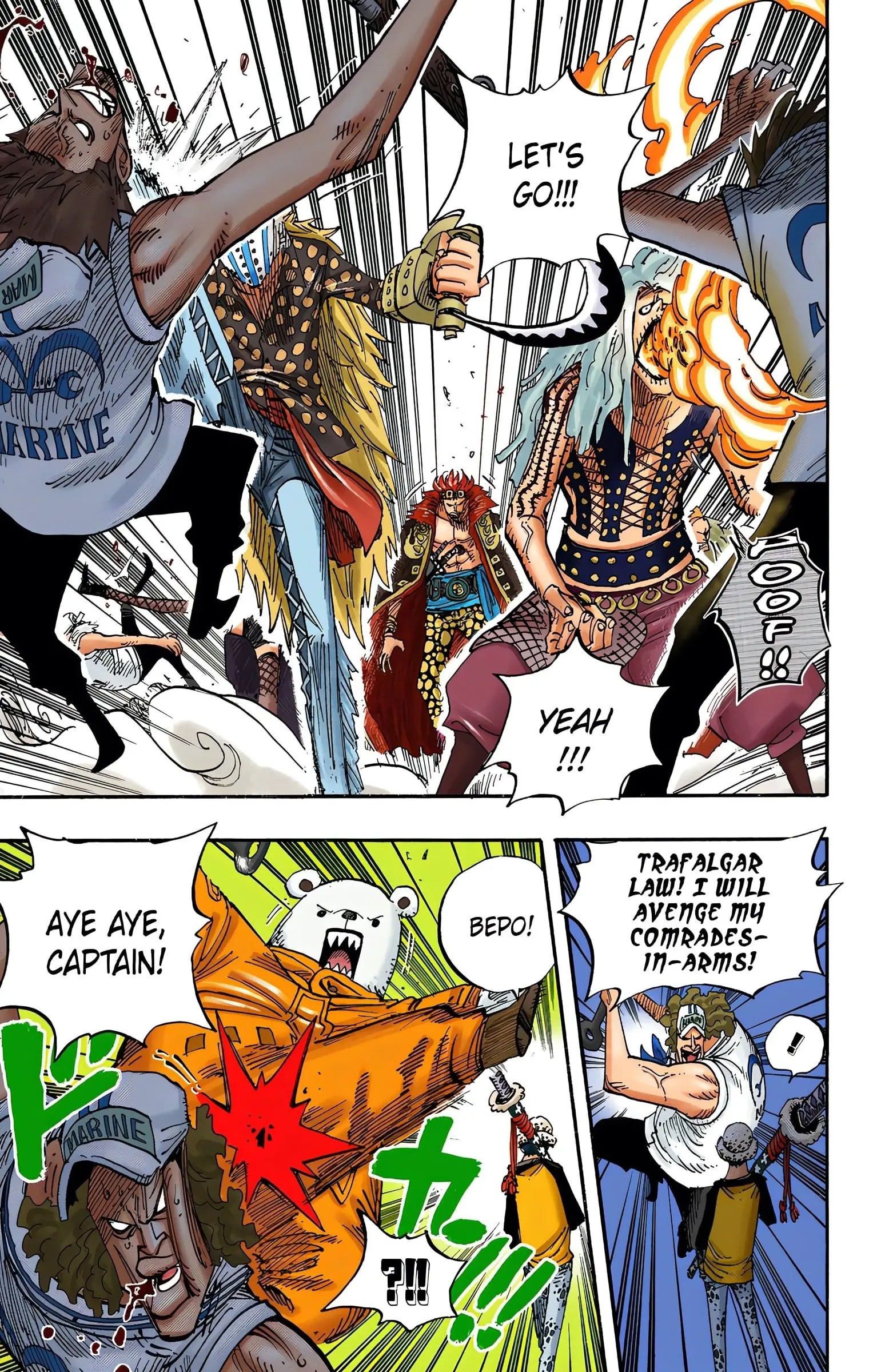 One Piece Colored, chapter 505, page 12