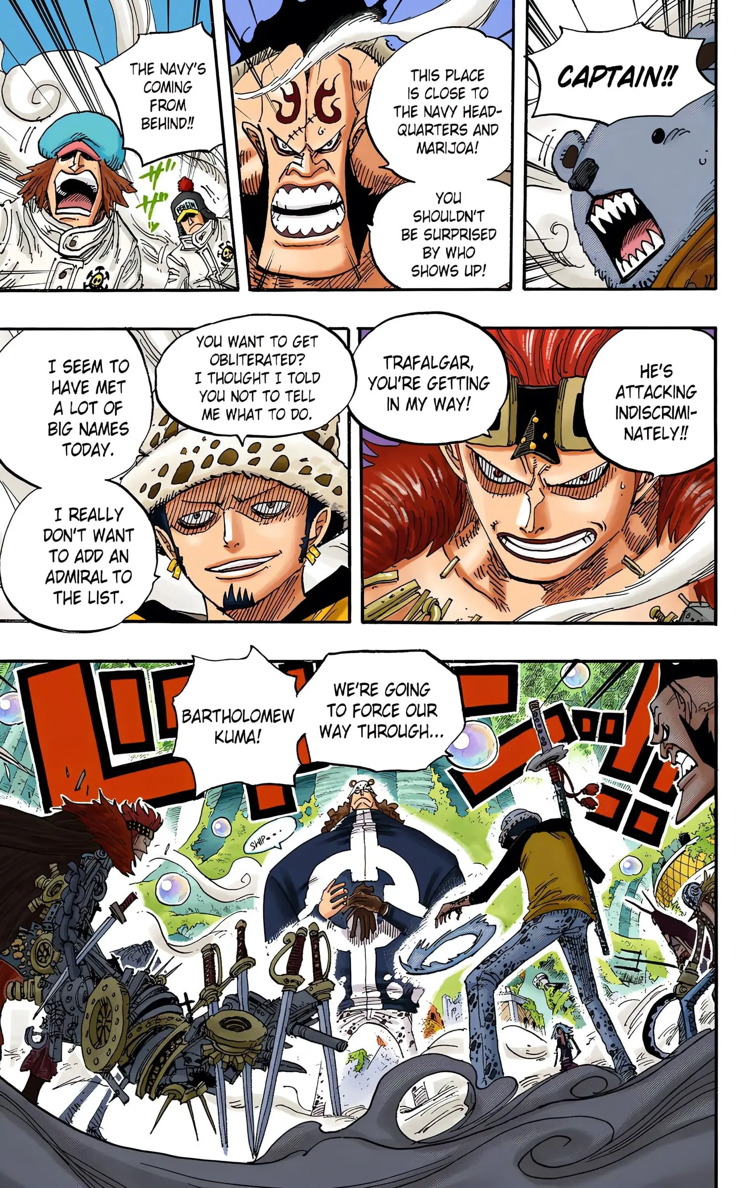 One Piece Colored, chapter 506, page 5