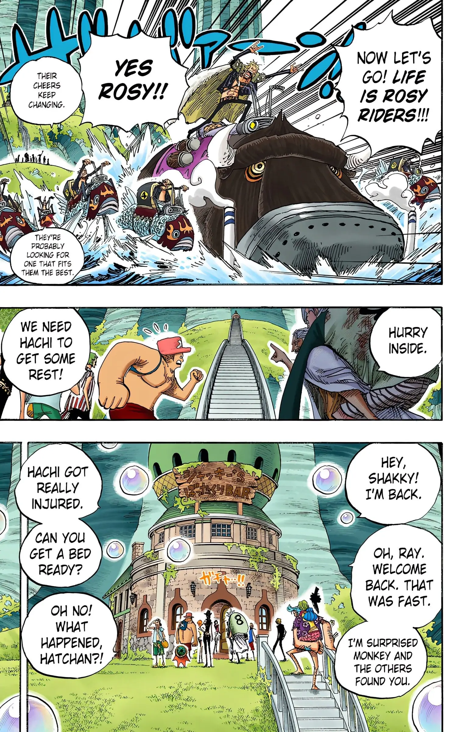 One Piece Colored, chapter 506, page 7