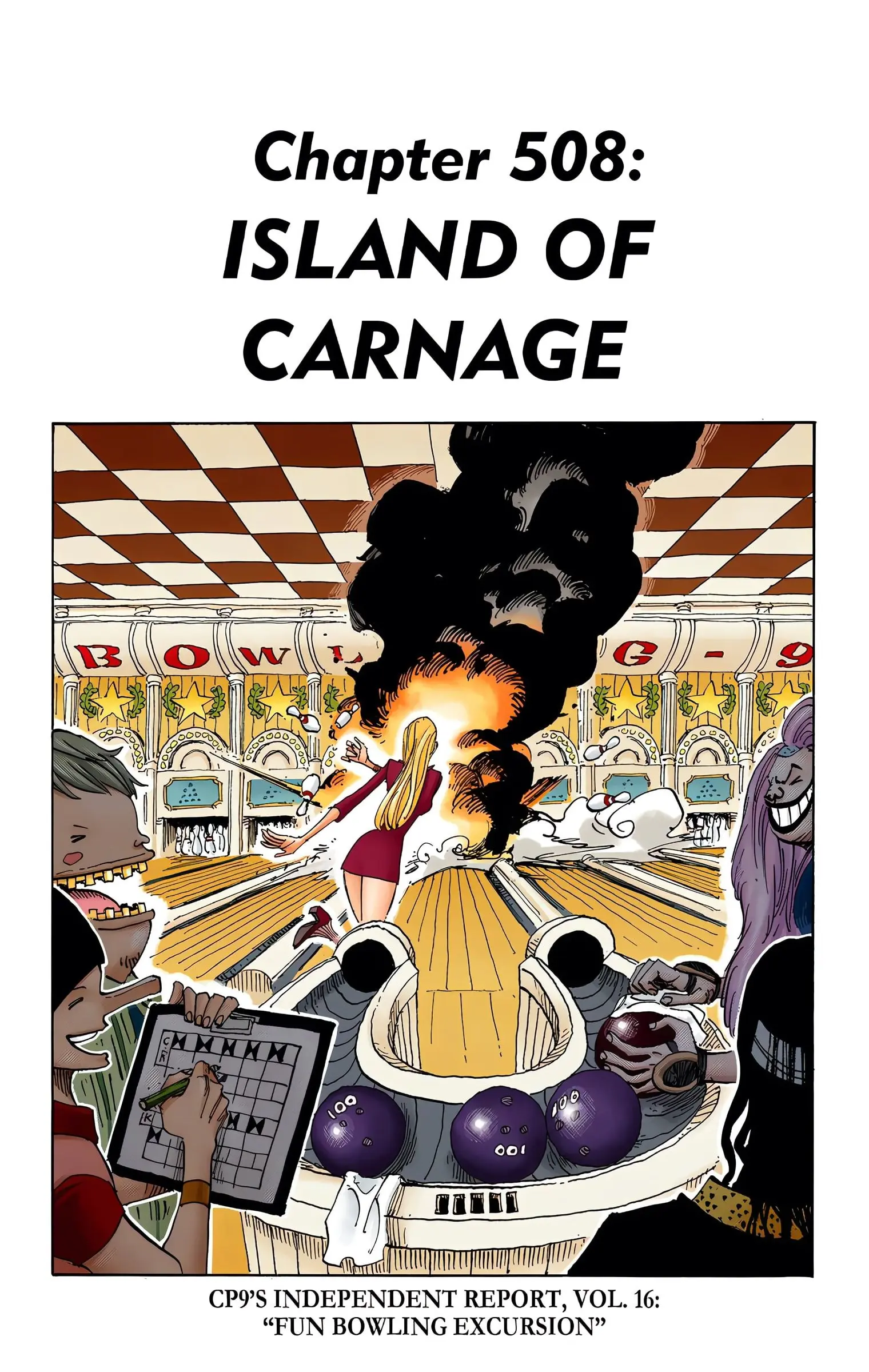 One Piece Colored, chapter 508, page 1