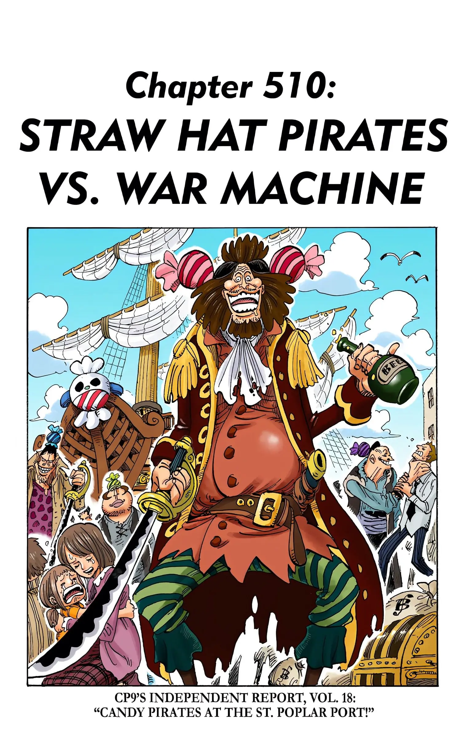 One Piece Colored, chapter 510, page 1