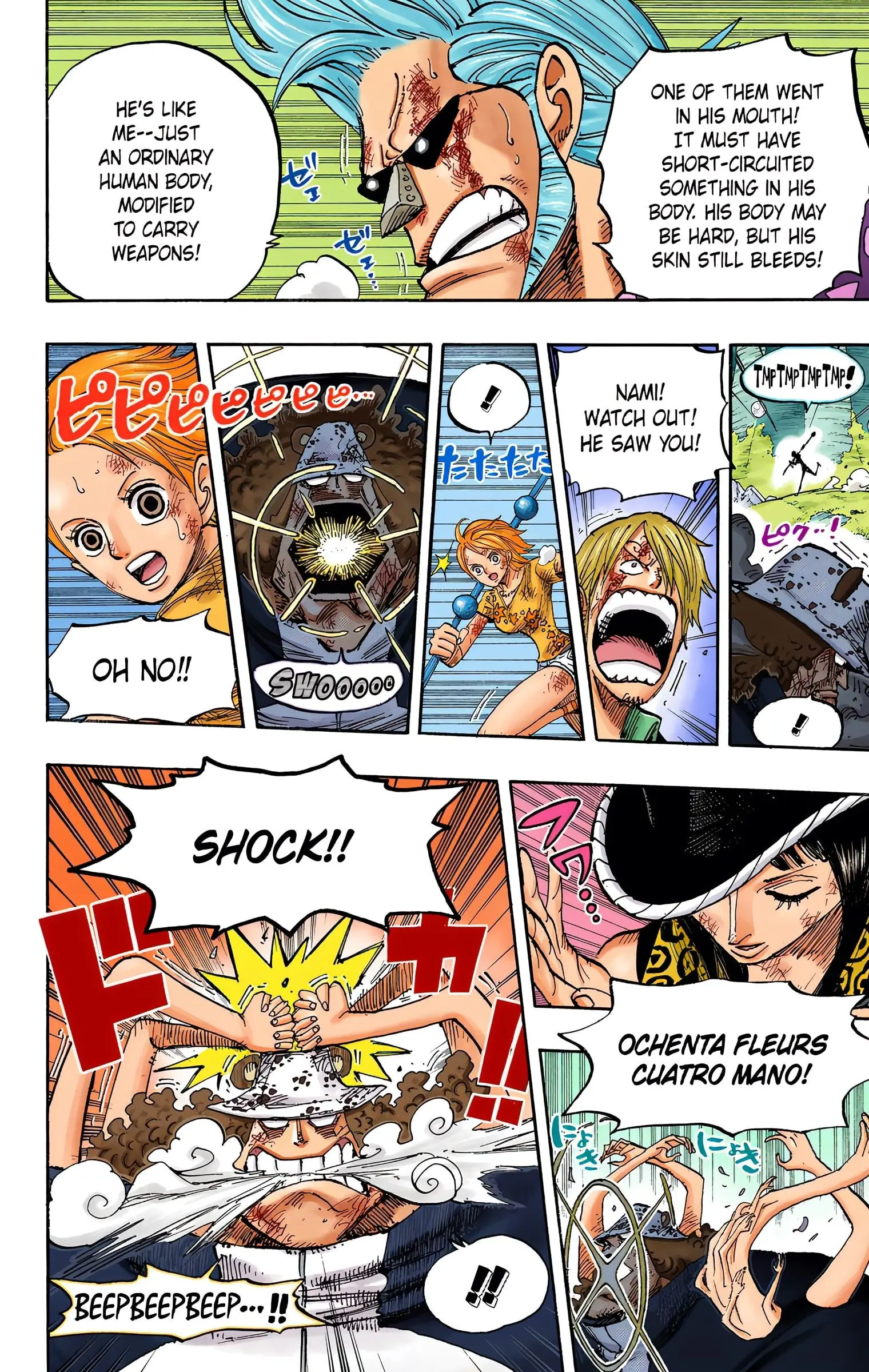 One Piece Colored, chapter 510, page 14