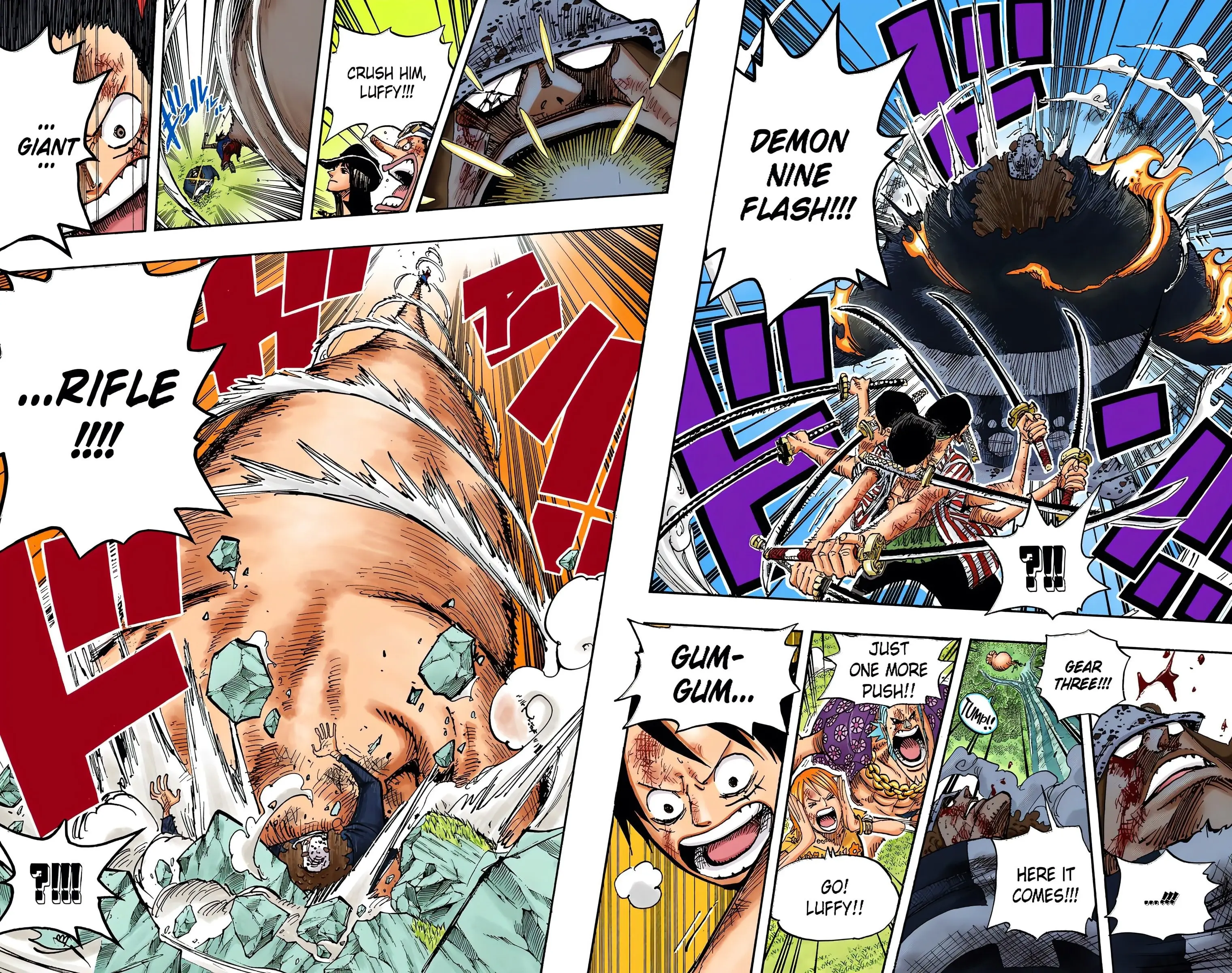One Piece Colored, chapter 510, page 18