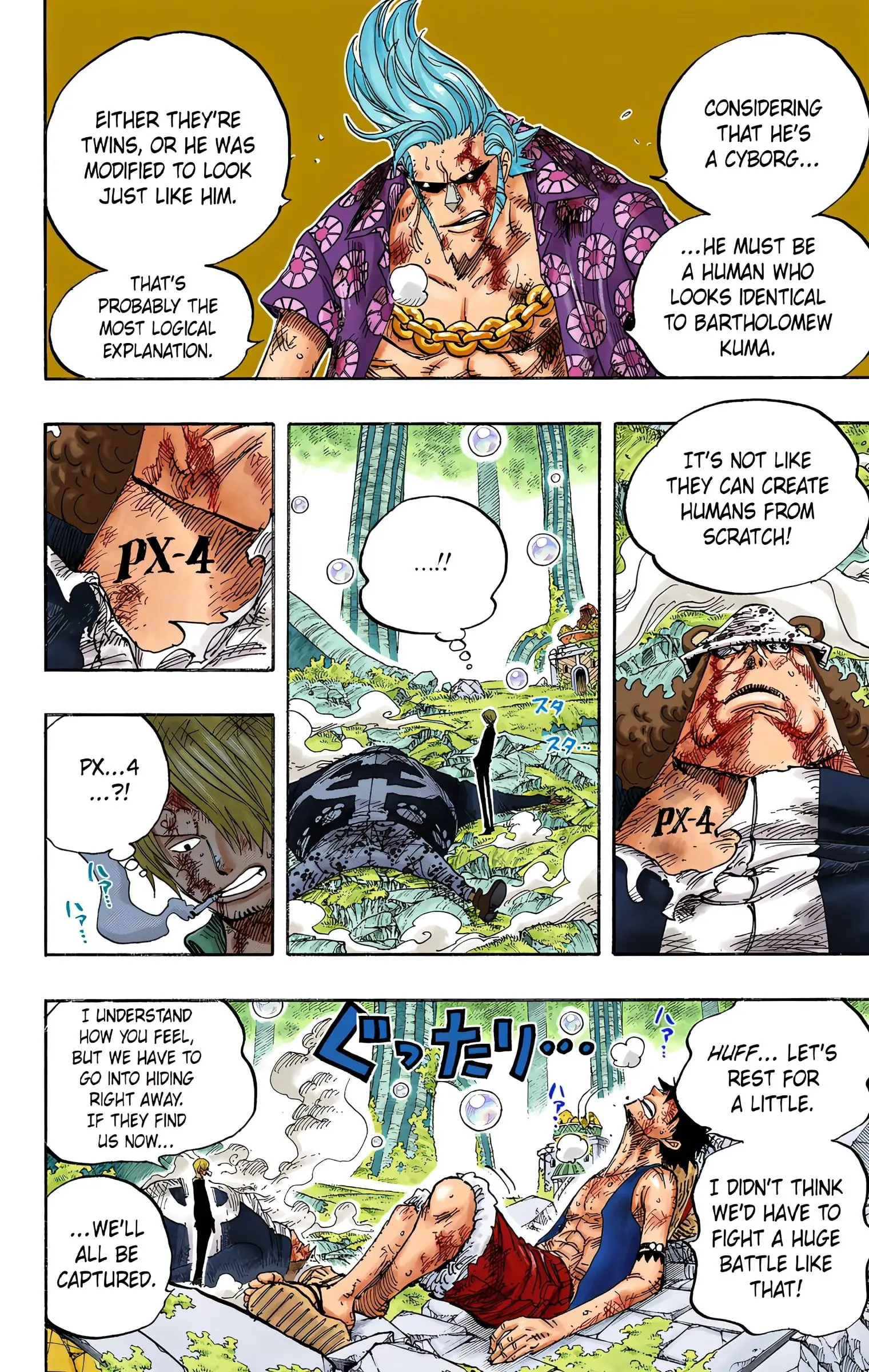 One Piece Colored, chapter 511, page 4