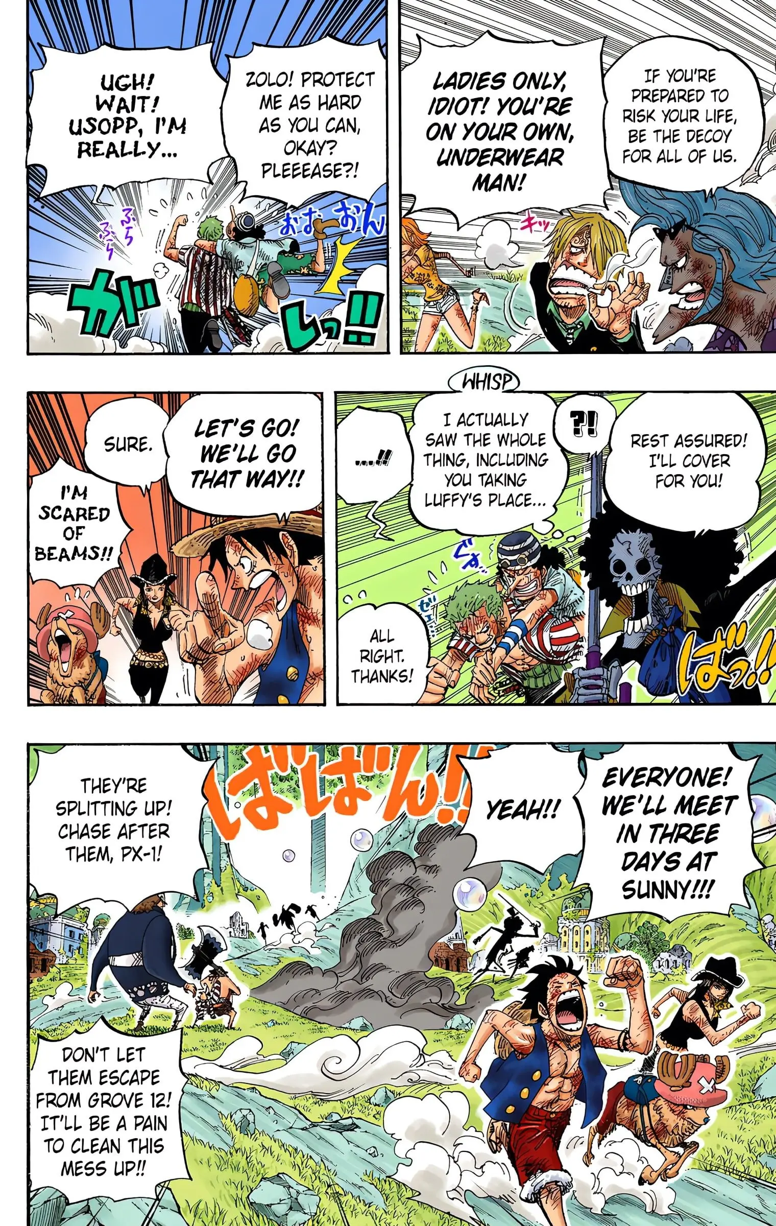 One Piece Colored, chapter 511, page 9
