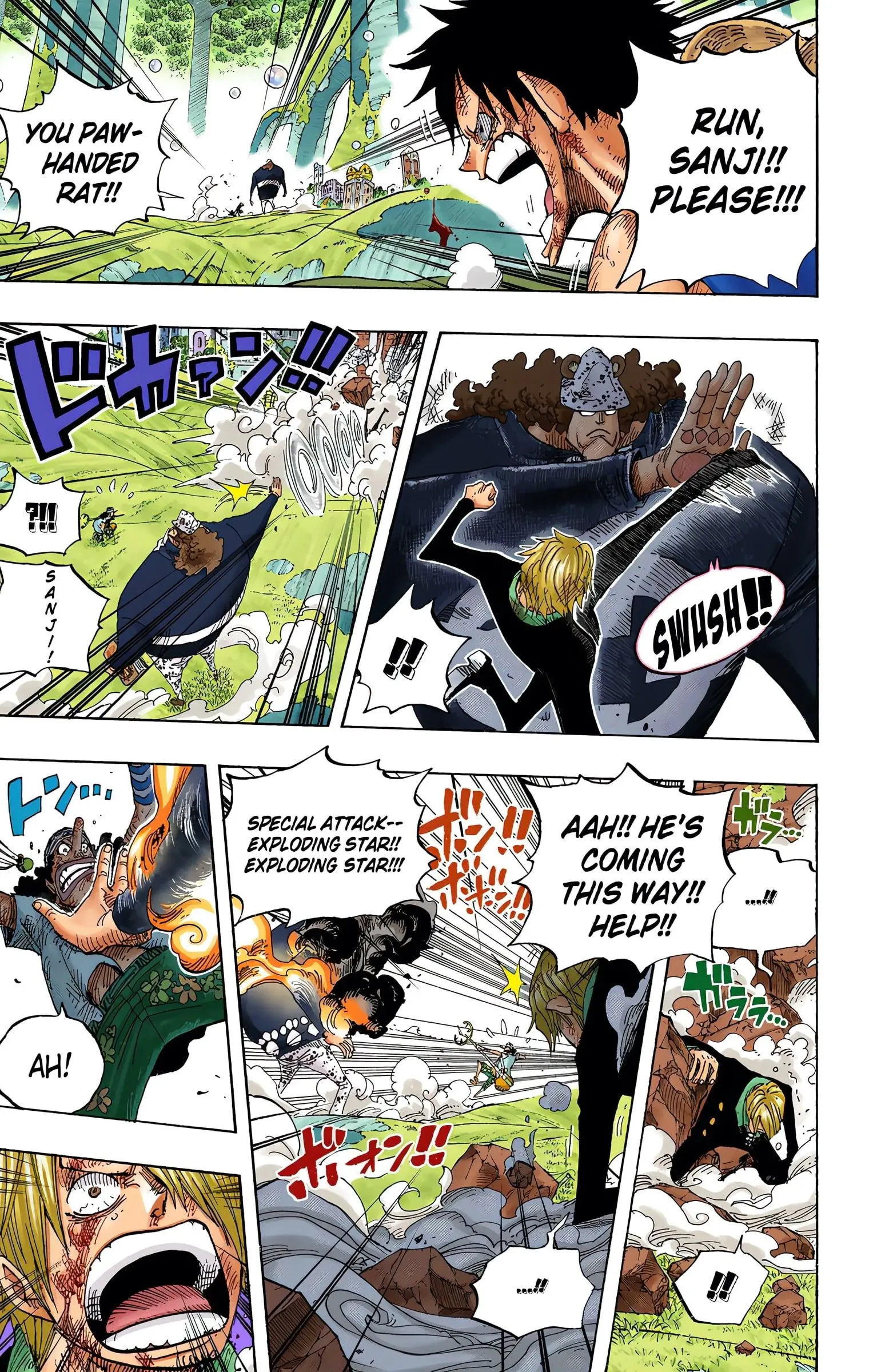 One Piece Colored, chapter 513, page 14