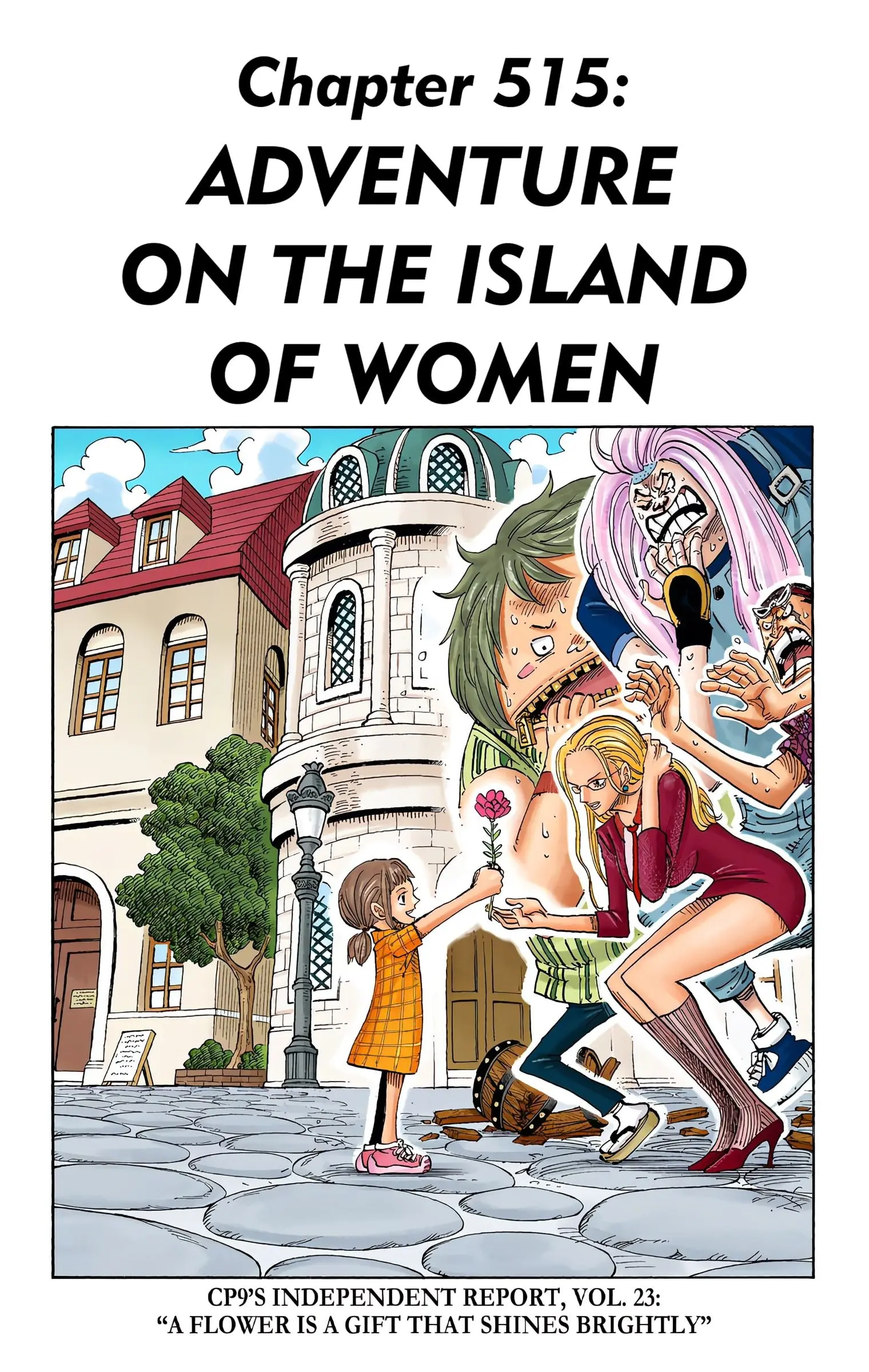 One Piece Colored, chapter 515, page 1