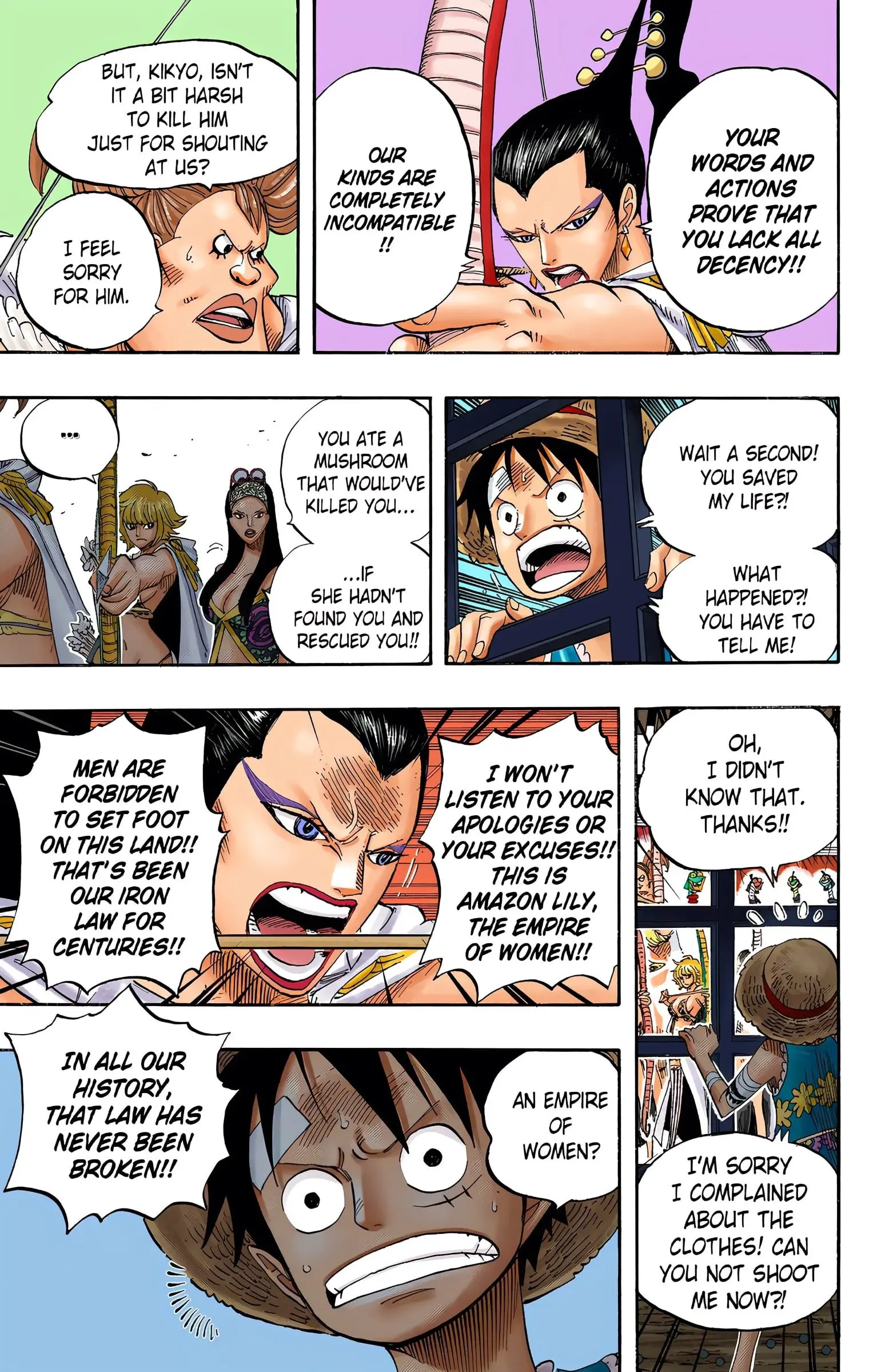 One Piece Colored, chapter 515, page 10