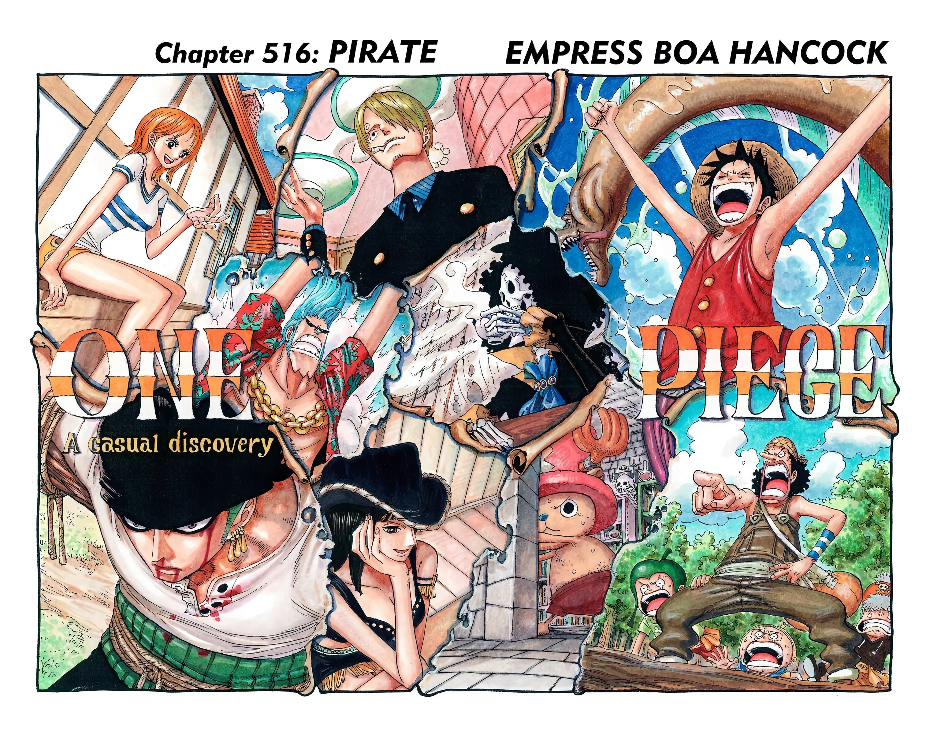 One Piece Colored, chapter 516, page 1