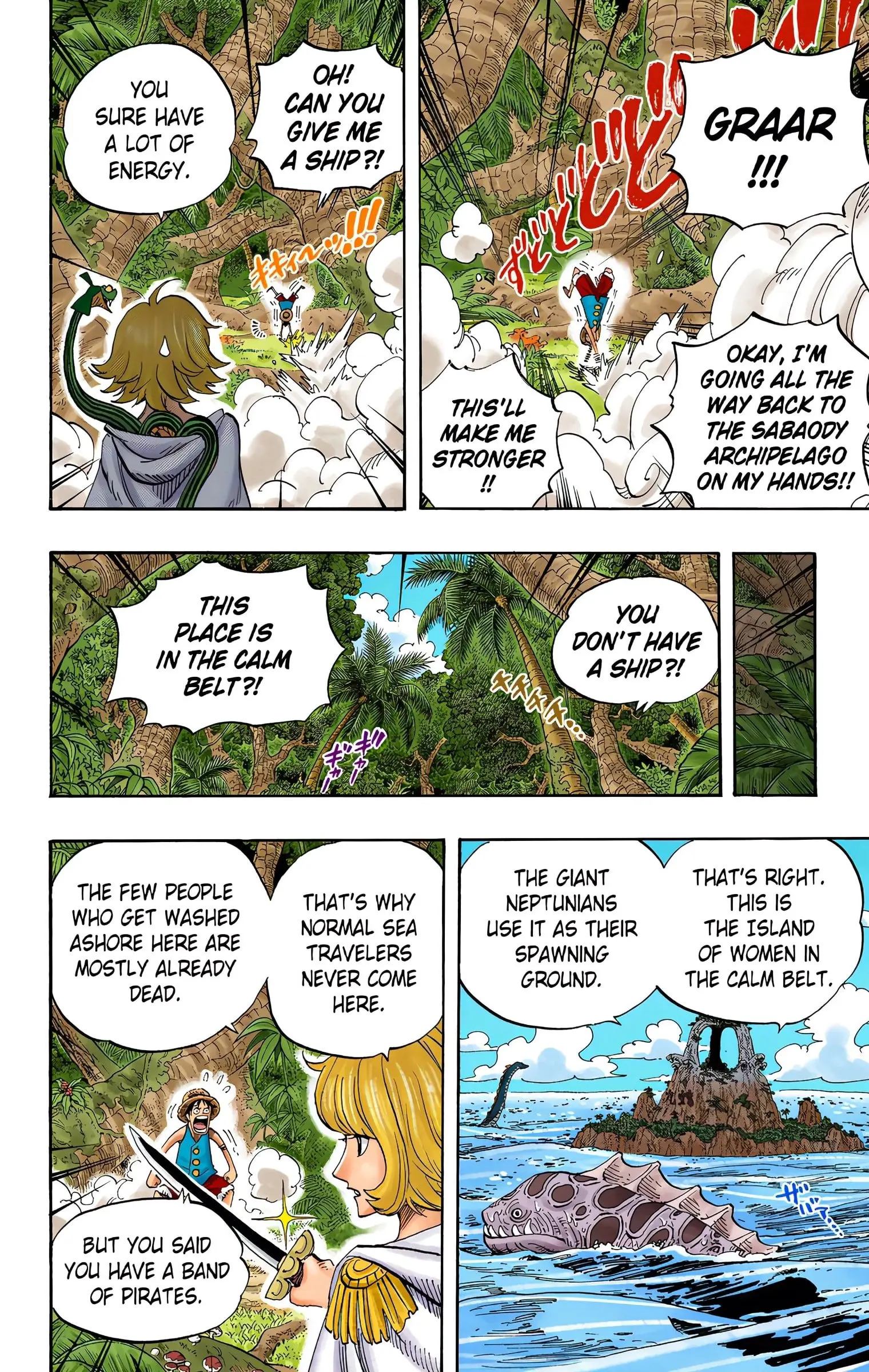 One Piece Colored, chapter 516, page 4